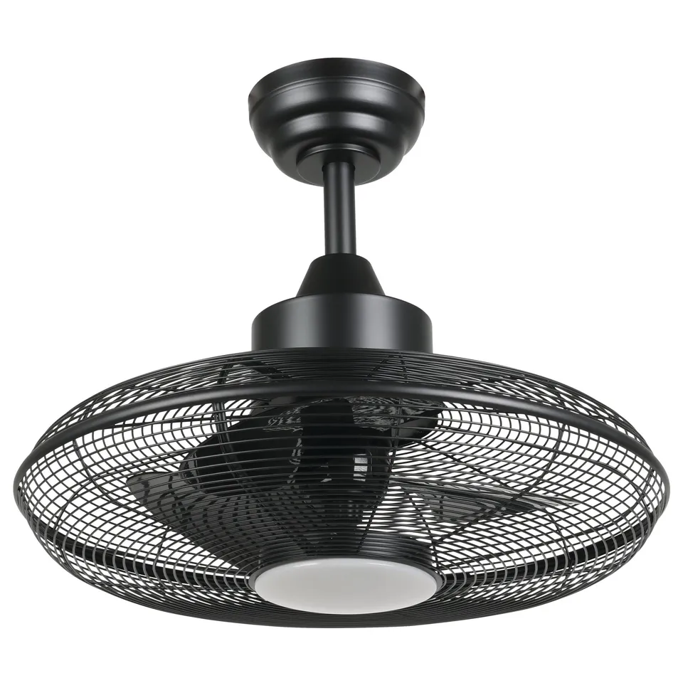 eglo-igeldo-deckenventilator-mit-beleuchtung-53-cm-schwarz-matt-ac-motor image 1