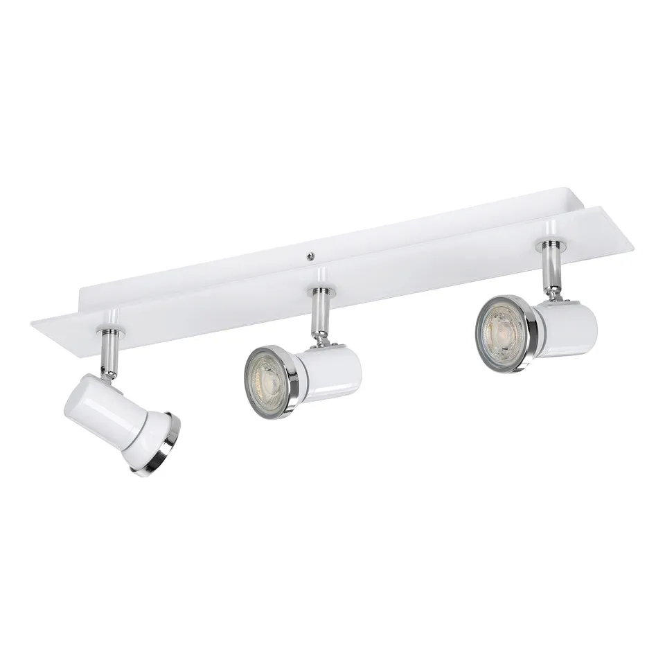eglo-tamara-1-led-deckenleuchte-3-flammig-ip44-chrom-wei-inkl-gu10 image 1