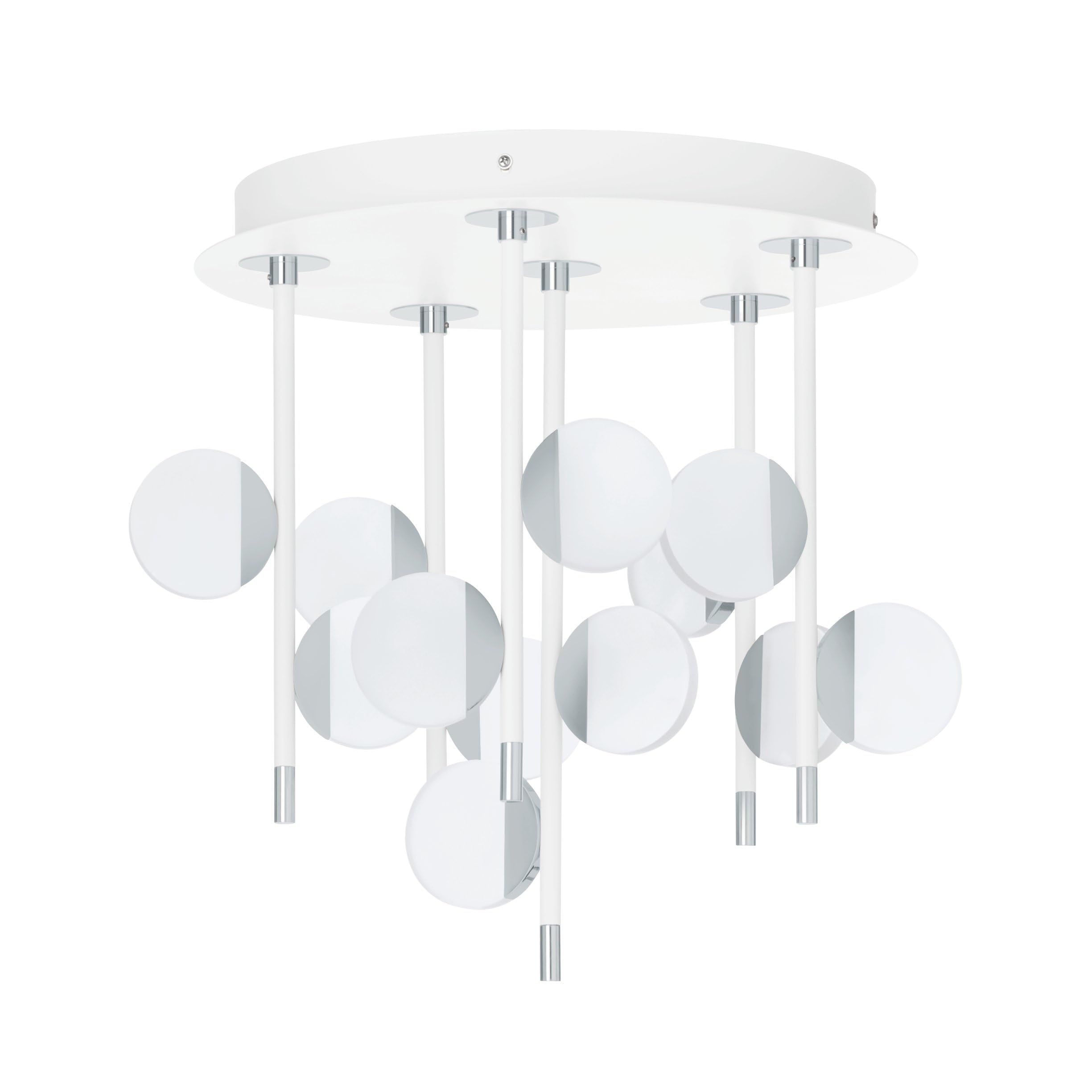 eglo-olindra-led-pendelleuchte-6-flammig-dimmbar-chrom-wei image 4