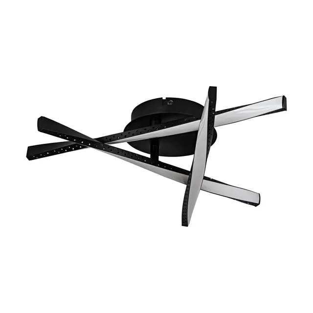 eglo-adeje-led-deckenleuchte-minimalistisch-schwarz-wei image 1