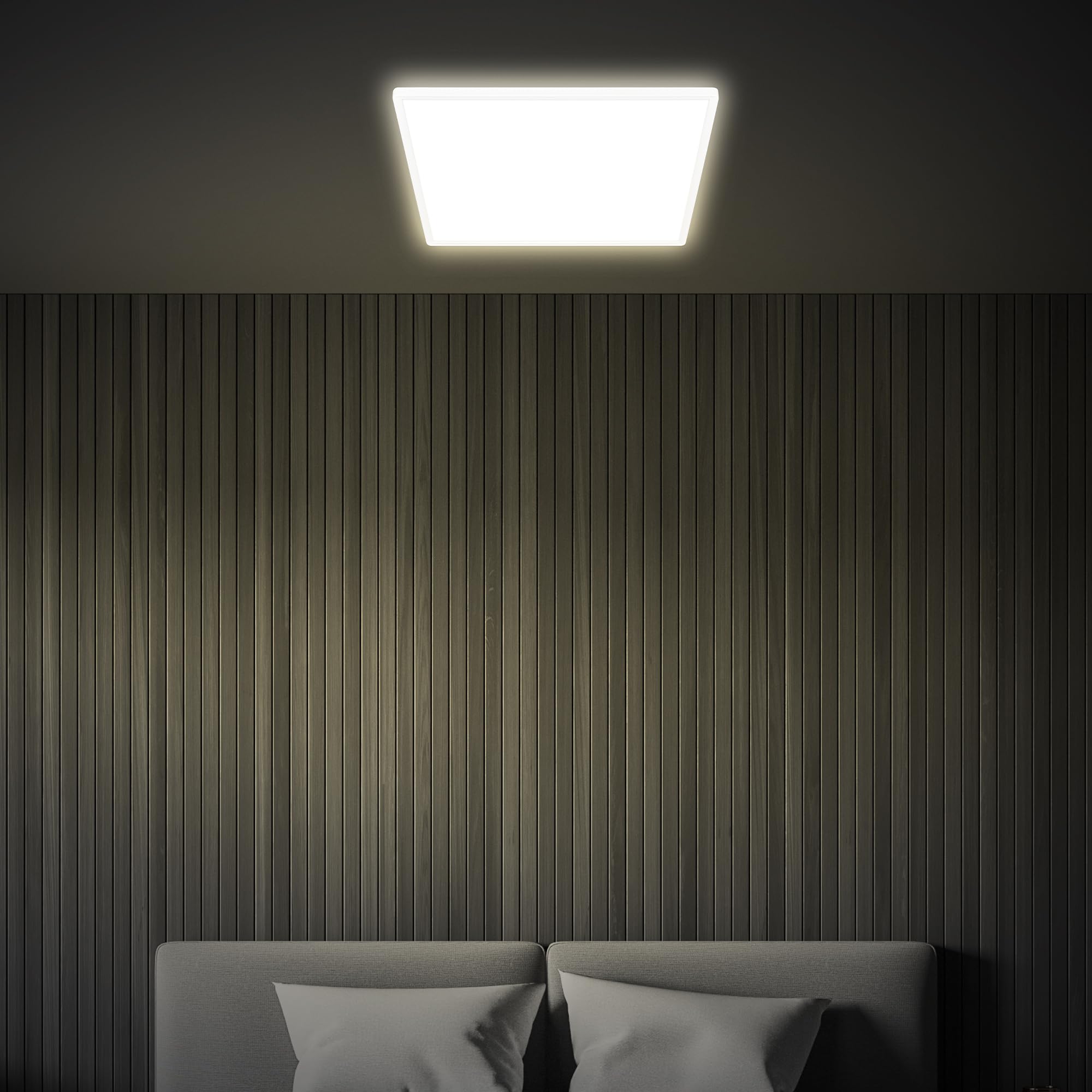 briloner-slim-led-deckenlampe-56x56x3-cm-neutralwei-mit-indirektem-licht-wei image 4