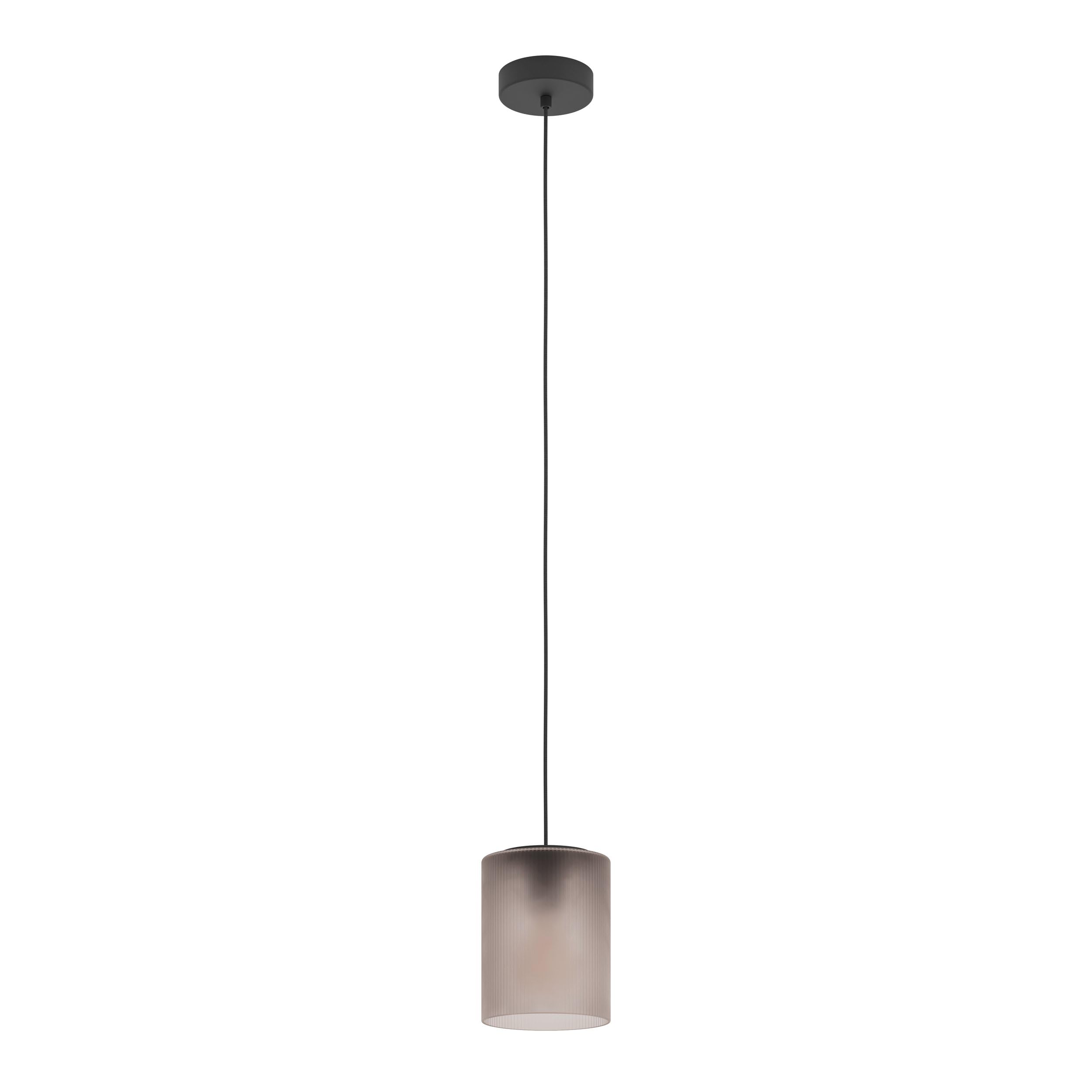 eglo-colomera-deckenlampe-35-cm-schwarz-rauchglas-3x-e27 image 6