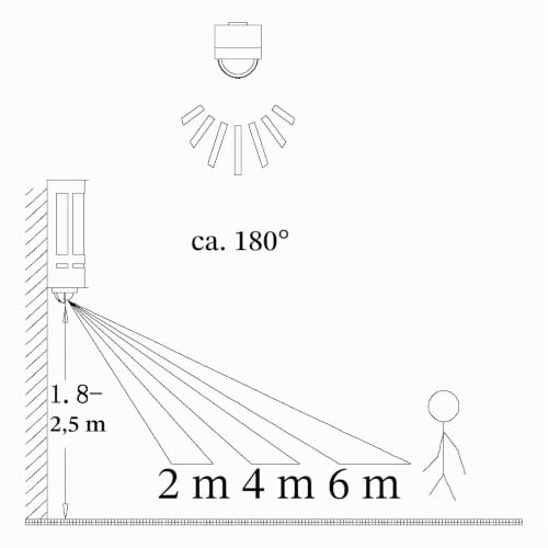eglo-tribano-au-en-wandlampe-e27-silber-mit-bewegungsmelder-ip44 image 8
