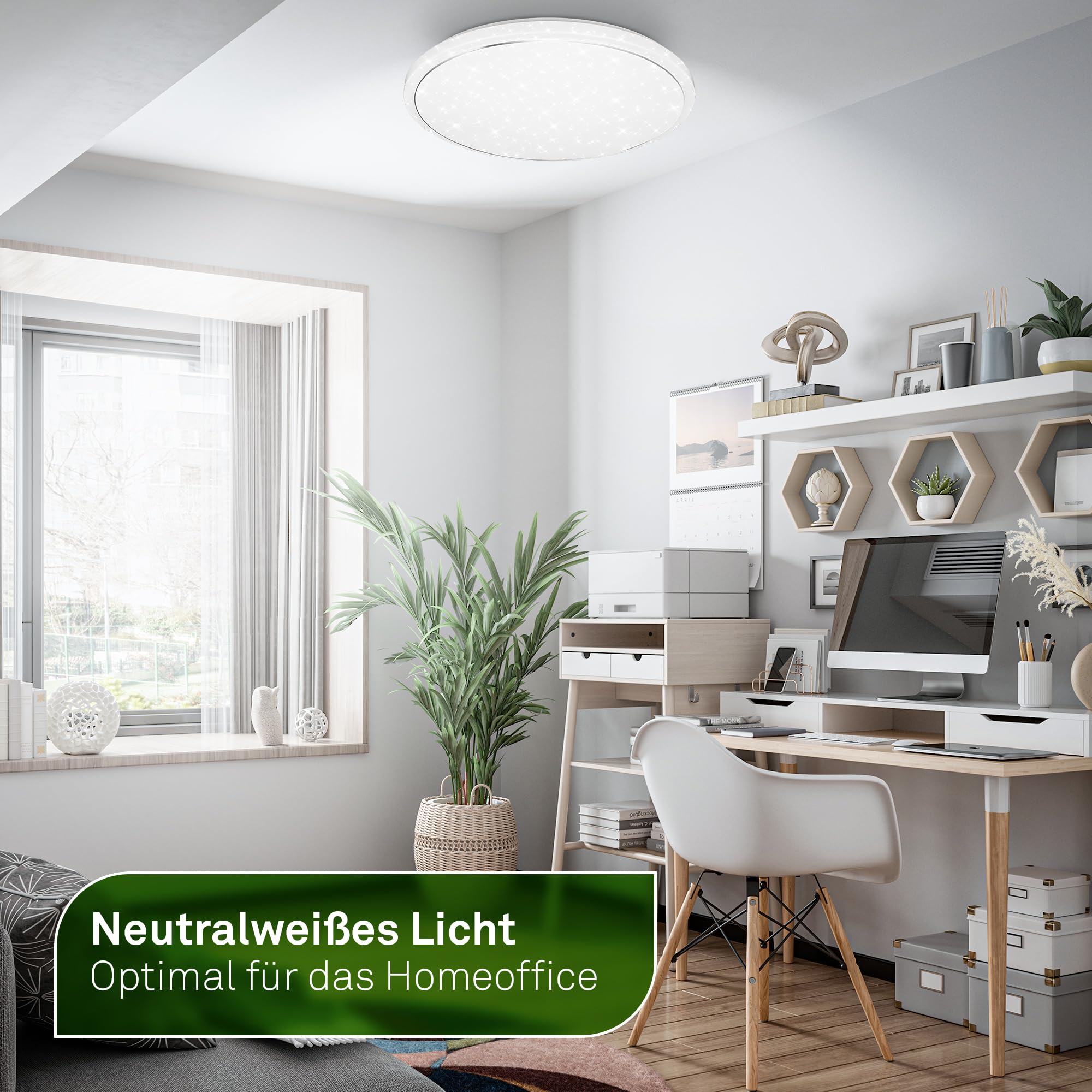 briloner-led-deckenlampe-48cm-eek-a-dimmbar-fernbedienung-nachtlicht-wei image 3