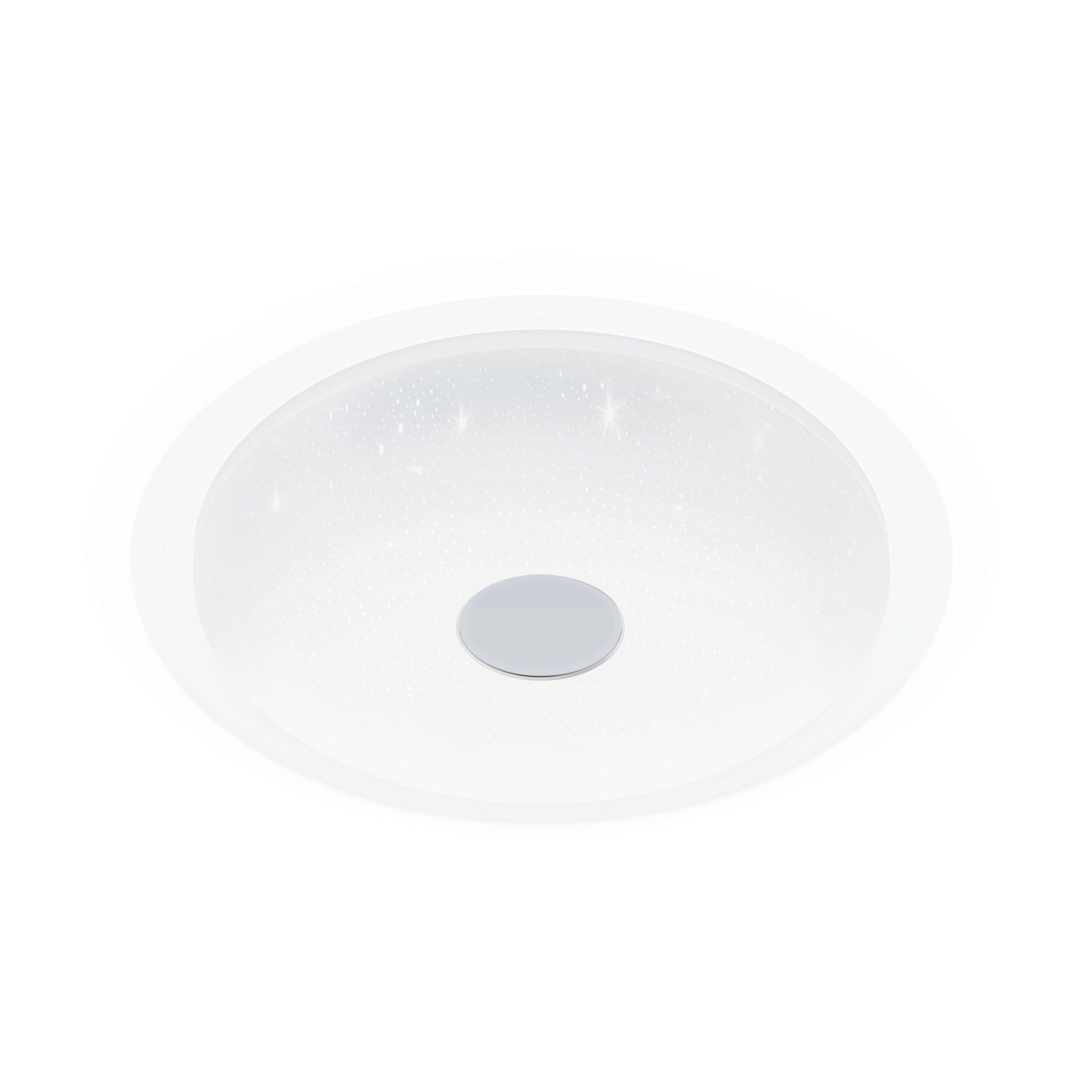 eglo-igroka-1-led-deckenleuchte-46-5-cm-kristall-effekt-dimmbar-per-fernbedienun image 1