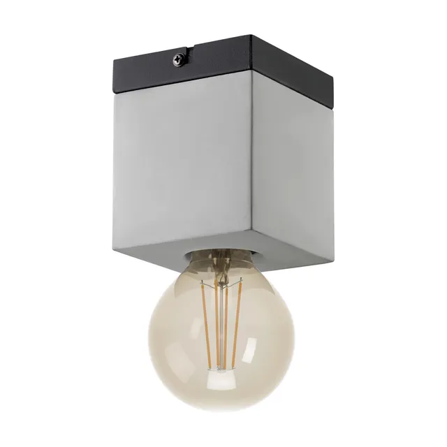 eglo-prestwick-3-deckenlampe-1-flammig-beton-grau-schwarz-e27 image 1