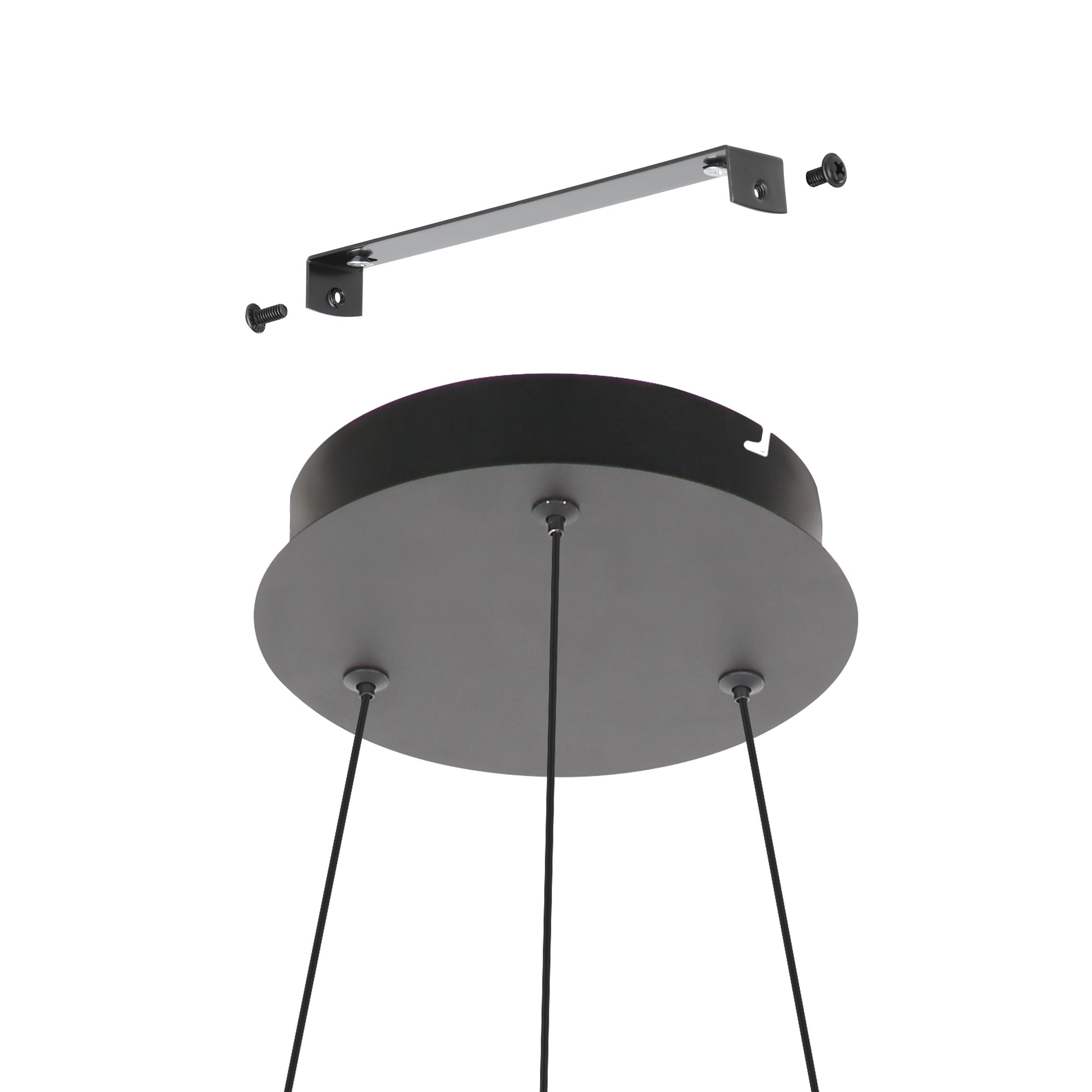 eglo-ruotale-led-pendelleuchte-55-cm-schwarz-wei-warmwei-esstisch image 6