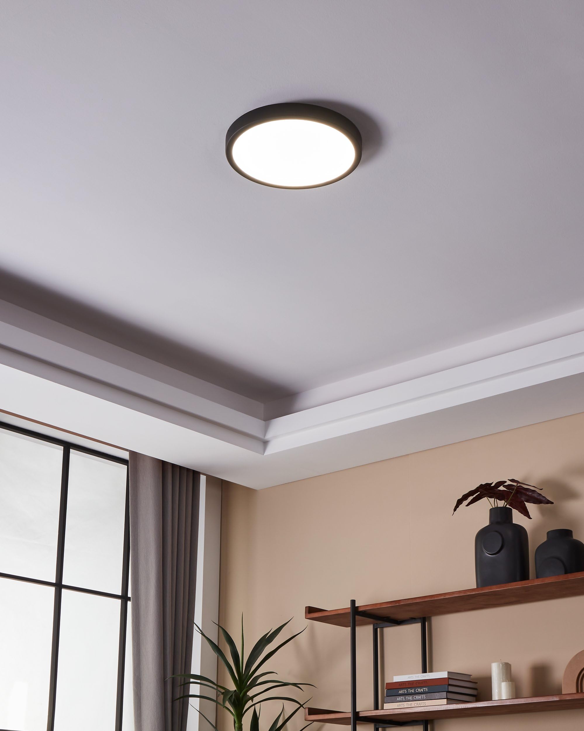 eglo-connect-z-fueva-z-smart-led-bad-deckenleuchte-28-5cm-ip44-schwarz image 3