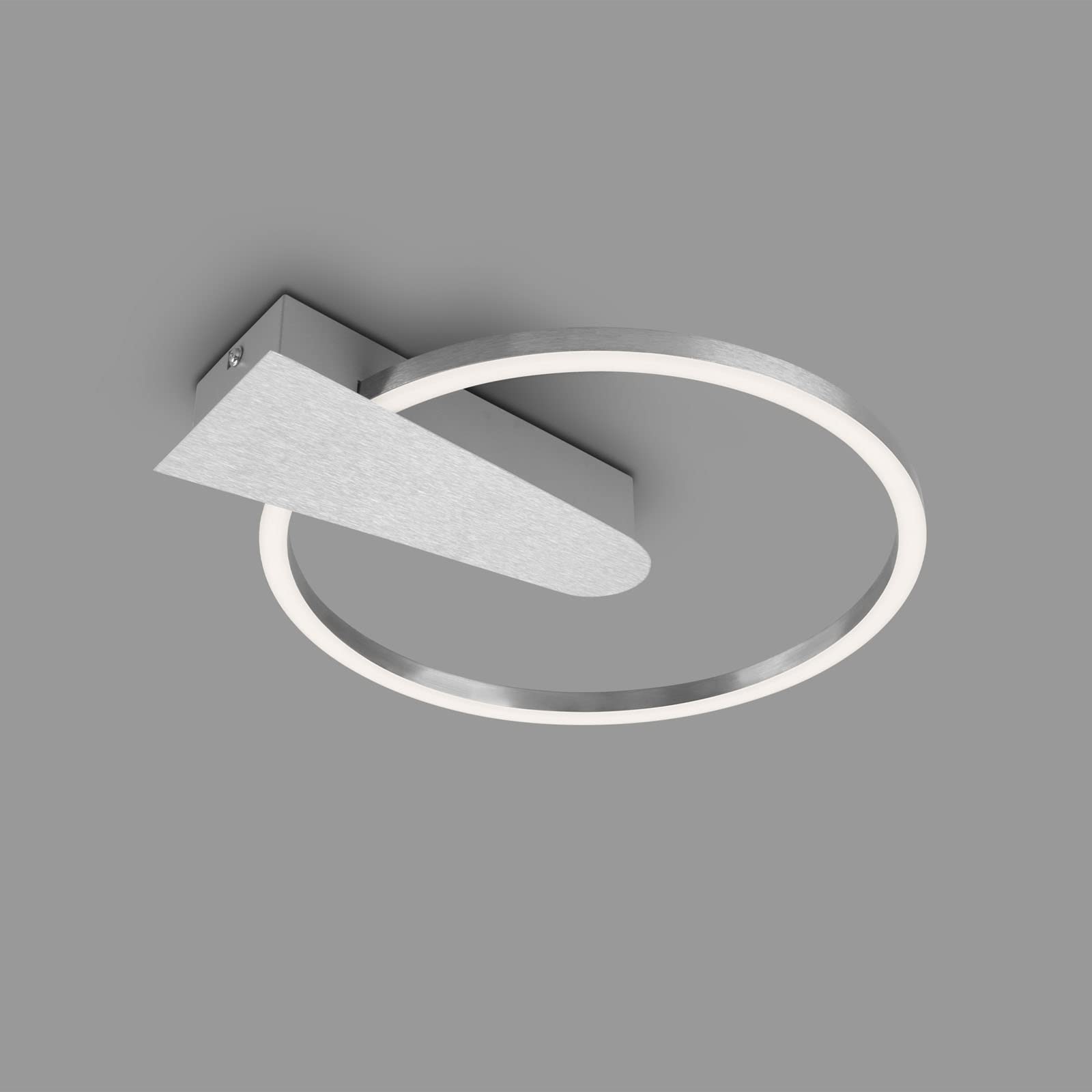 briloner-led-deckenleuchte-rund-29-5-cm-aluminium-12w-warmwei-3-stufen-dimmbar image 1