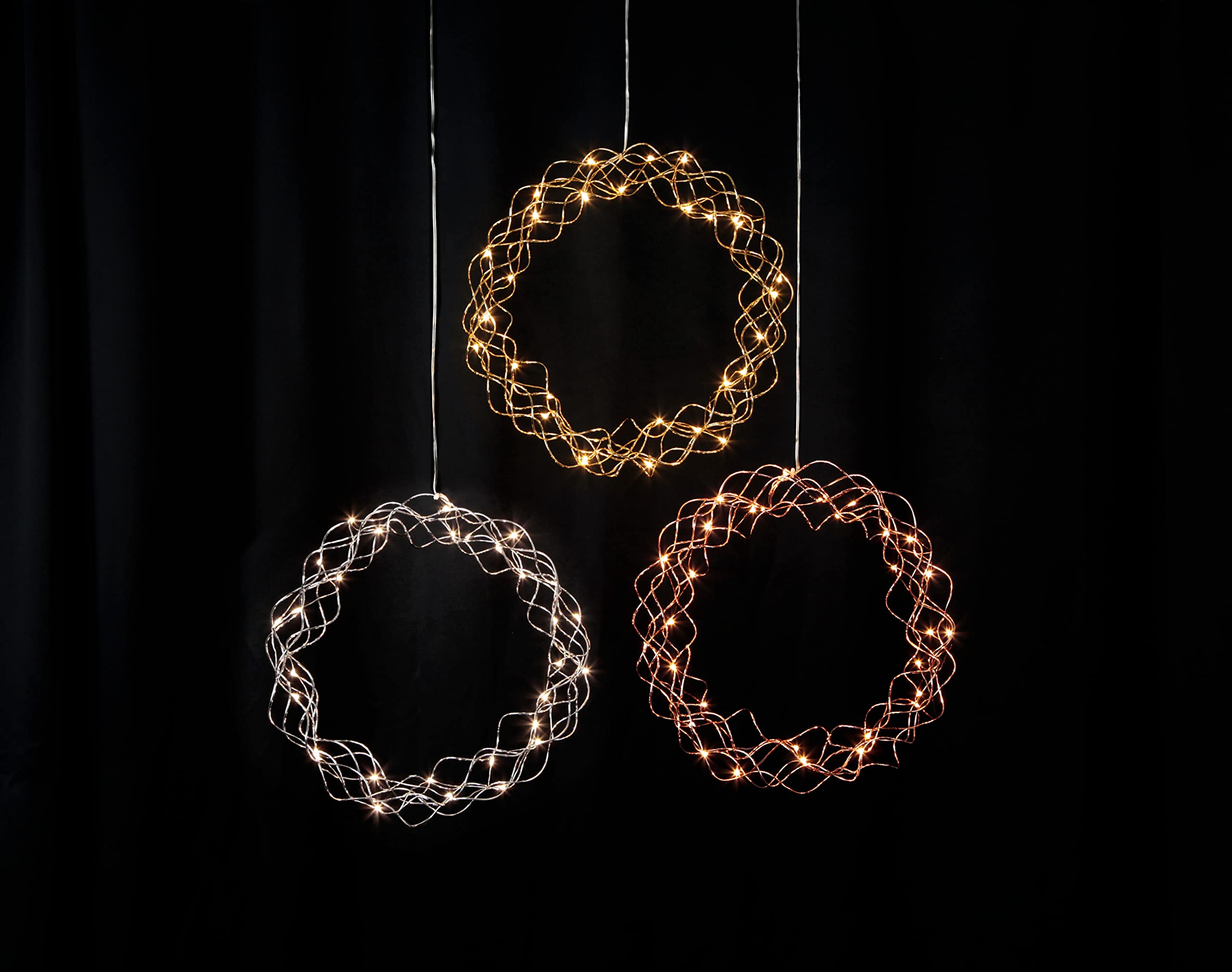 eglo-led-lichterkranz-fensterlicht-weihnachten-30-cm-30-leds-warmwei image 4