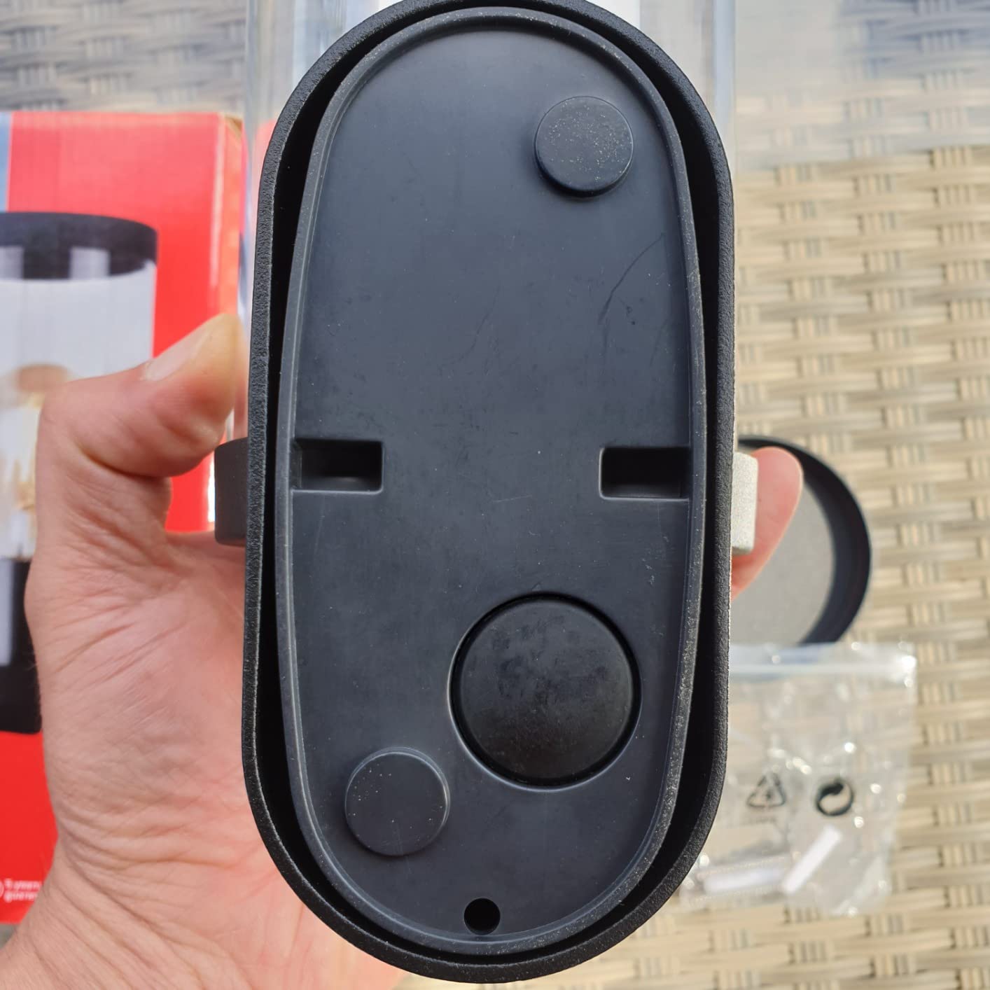 Schön, aber empfindlich für Finger