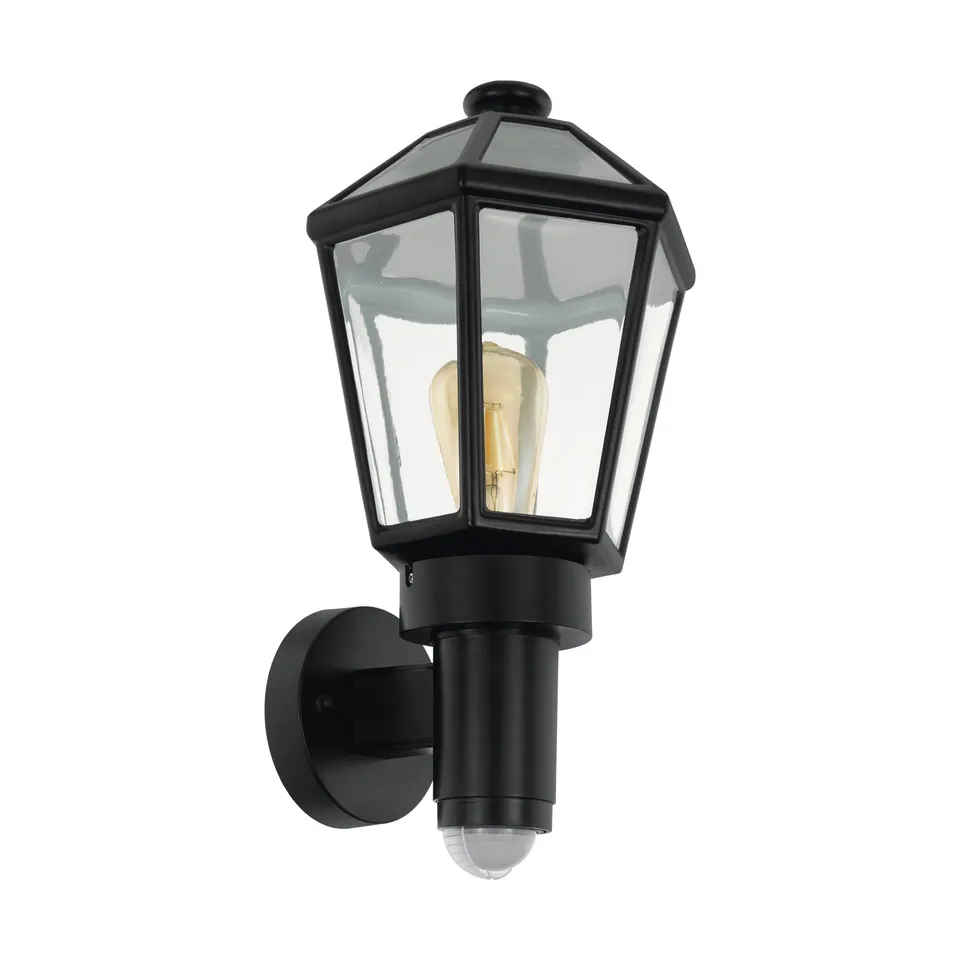 eglo-manerbio-au-en-wandleuchte-e27-mit-bewegungsmelder-ip44-schwarz image 1
