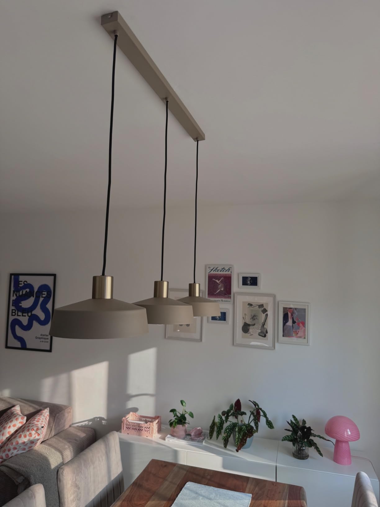 Wunderschön überm Tisch