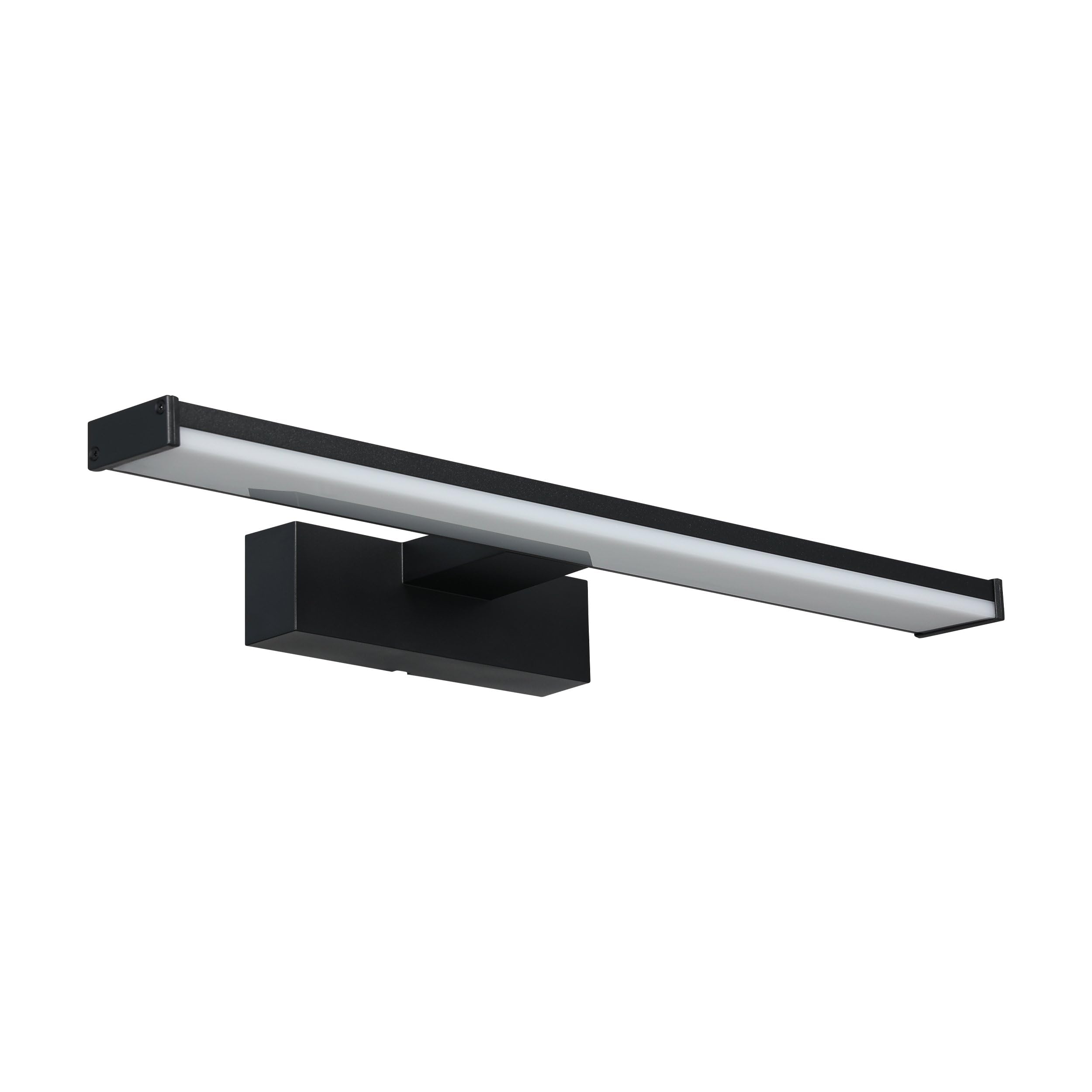 eglo-pandella-1-led-wandlampe-spiegel-bad-ip44-schwarz-wei-40-cm image 1