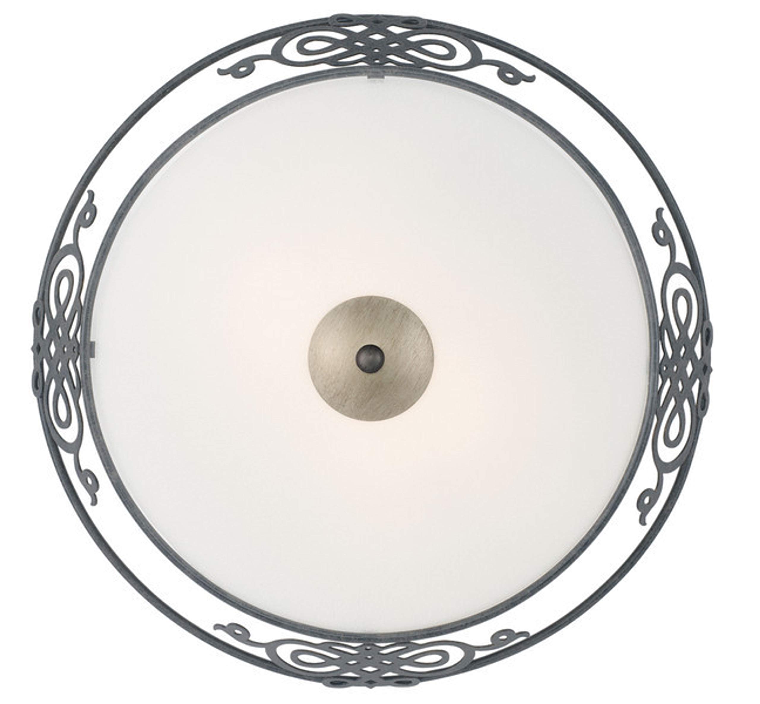 eglo-mestre-vintage-deckenleuchte-39-5-cm-e27-rostbraun-gold-beige image 1