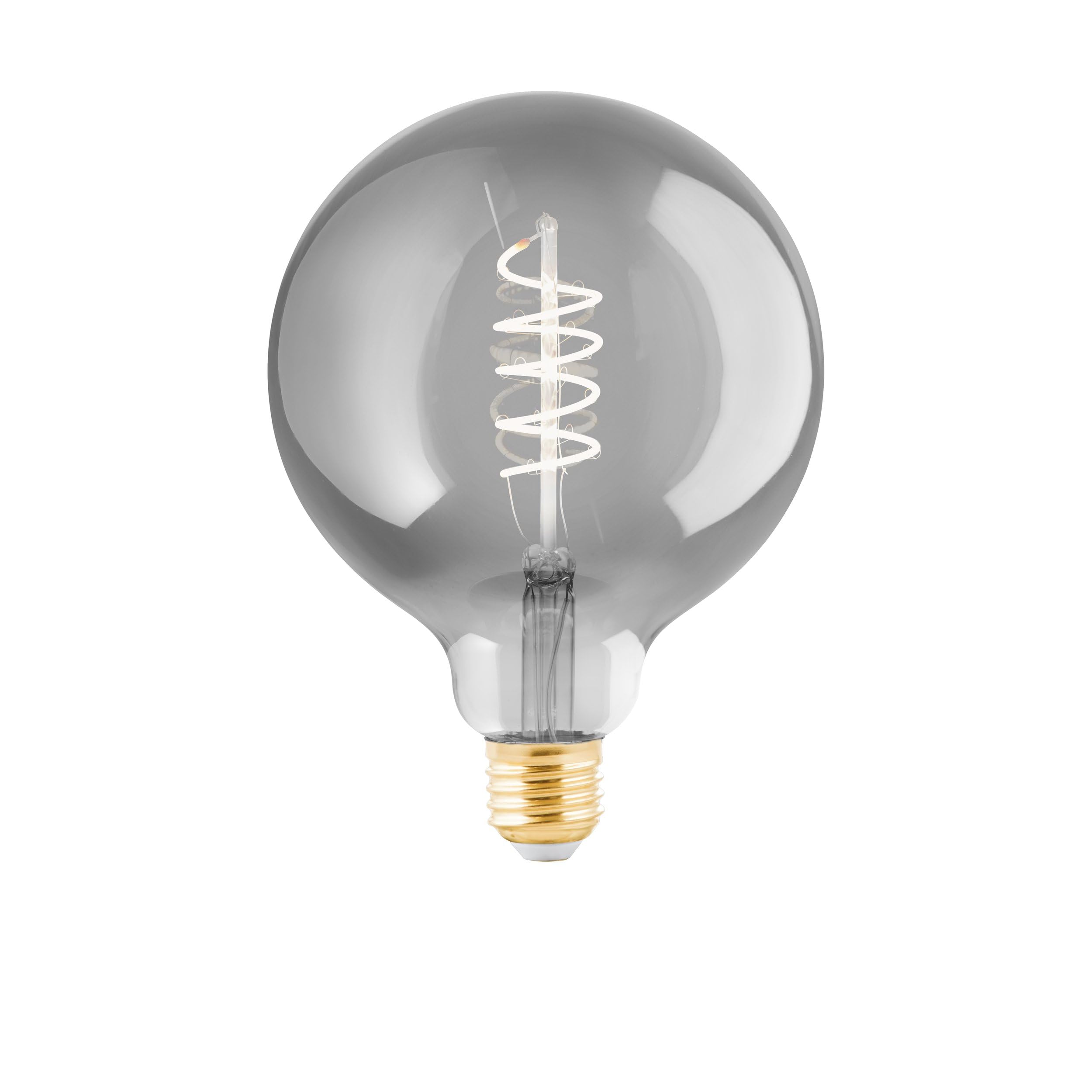 eglo-e27-led-lampe-vintage-dimmbar-rauchglas-spiral-filament-gro image 1