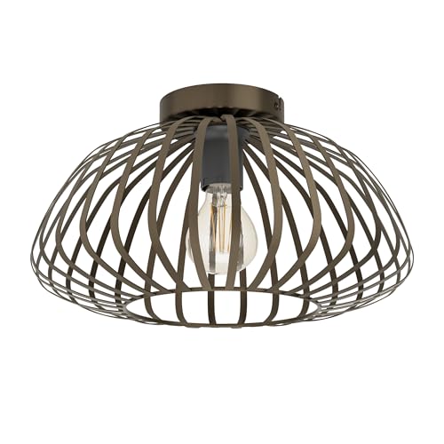 eglo-espinal-deckenlampe-bronze-metall-e27-38-5-cm image 5