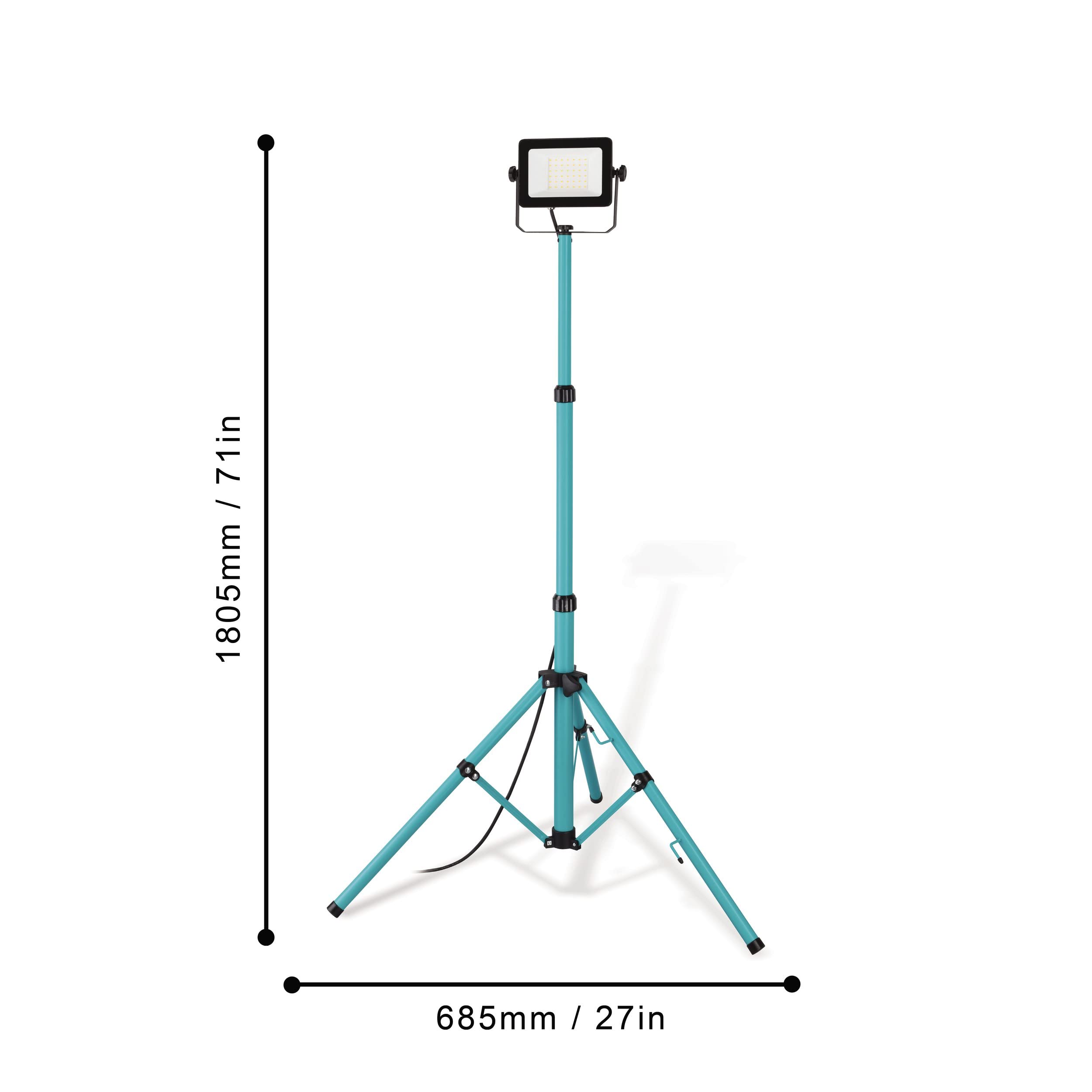 eglo-led-baustrahler-mit-stativ-h-henverstellbar-30w-2500lm-ip65 image 3