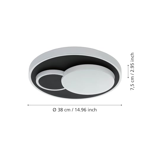 eglo-lepreso-led-deckenleuchte-rund-38-5-cm-schwarz-wei-2300-lm image 8