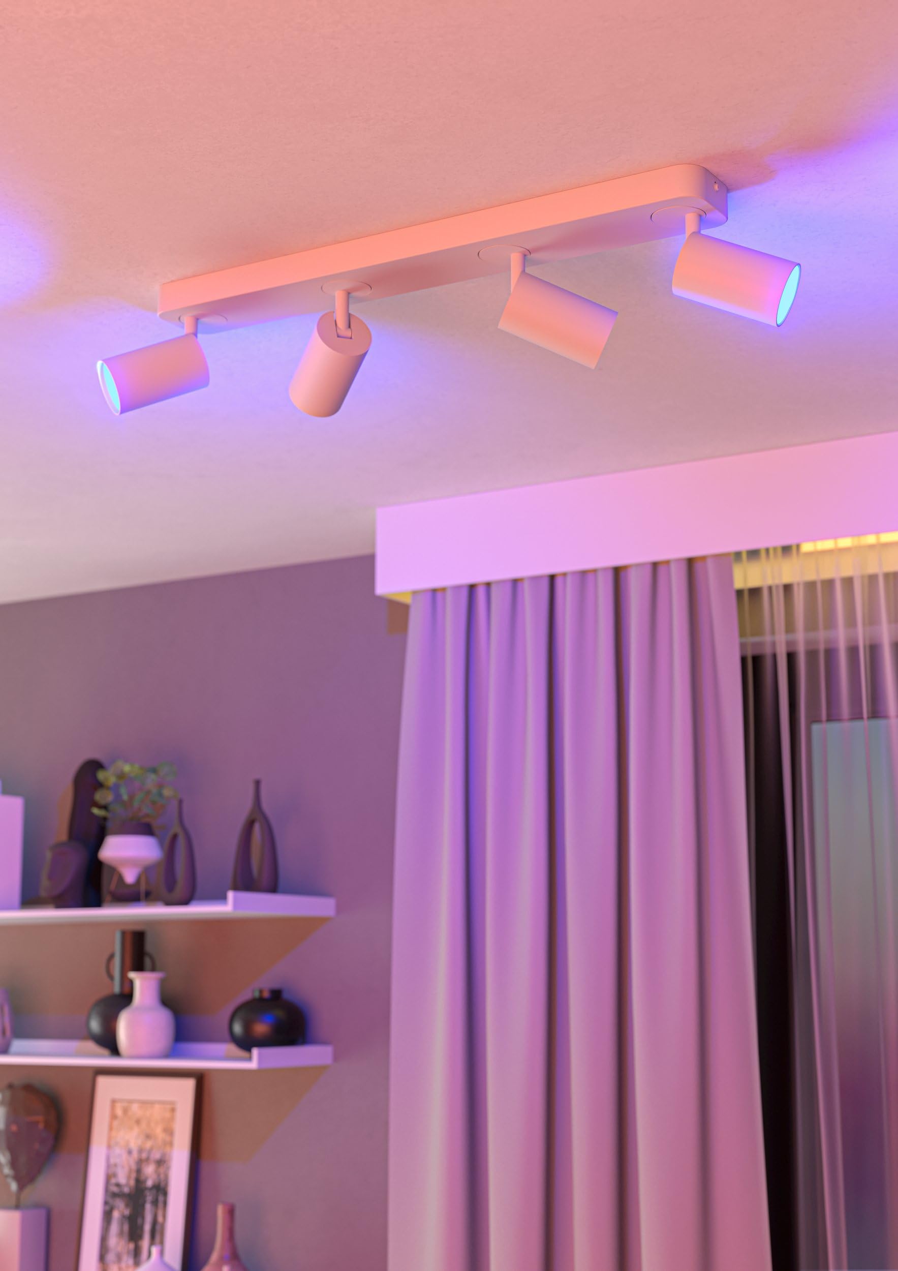 eglo-connect-z-telimbela-z-smart-led-deckenleuchte-4-flammig-wei-schwenkbar image 2