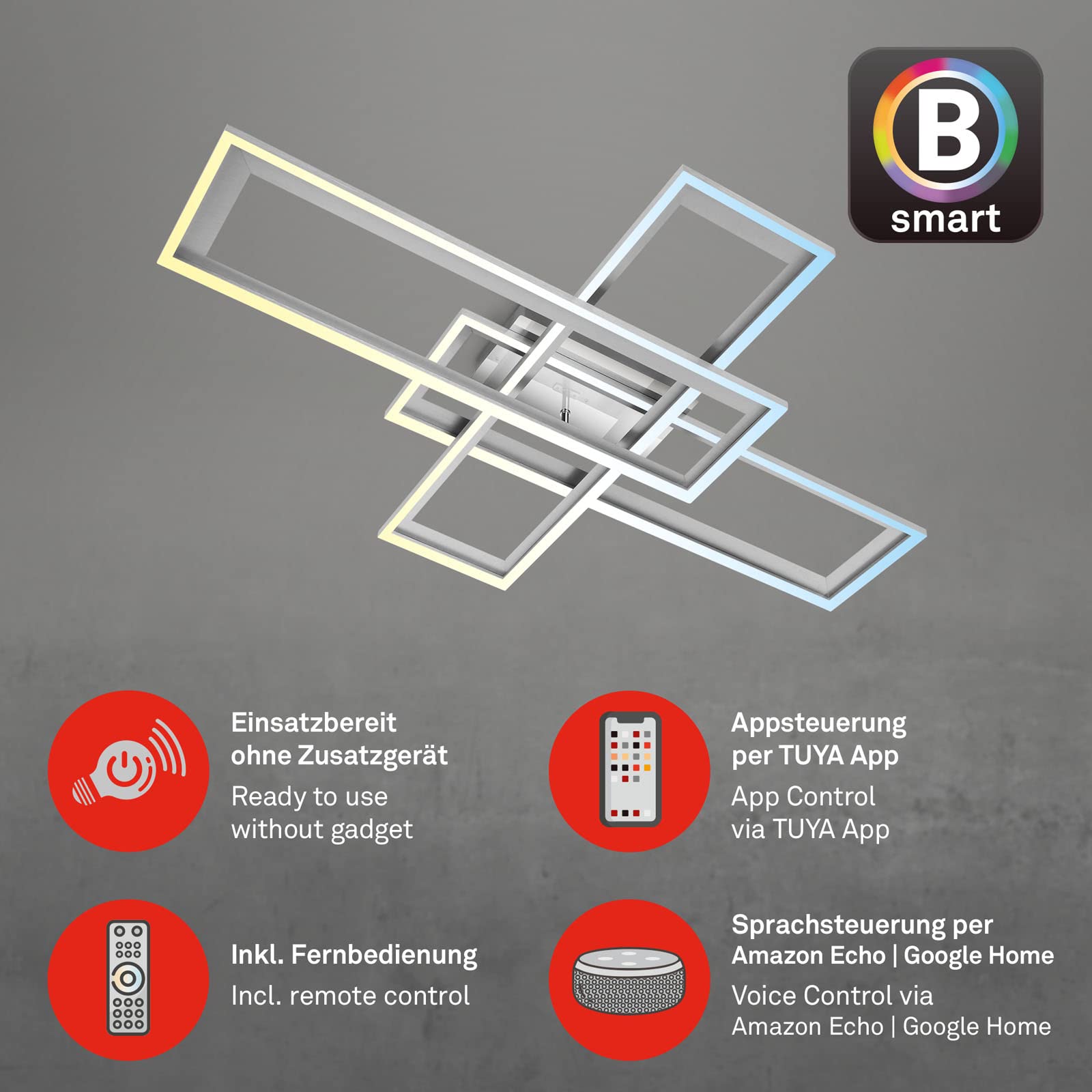 briloner-smart-home-led-deckenleuchte-alexa-wifi-dimmbar-alu-104x71x10-cm image 4