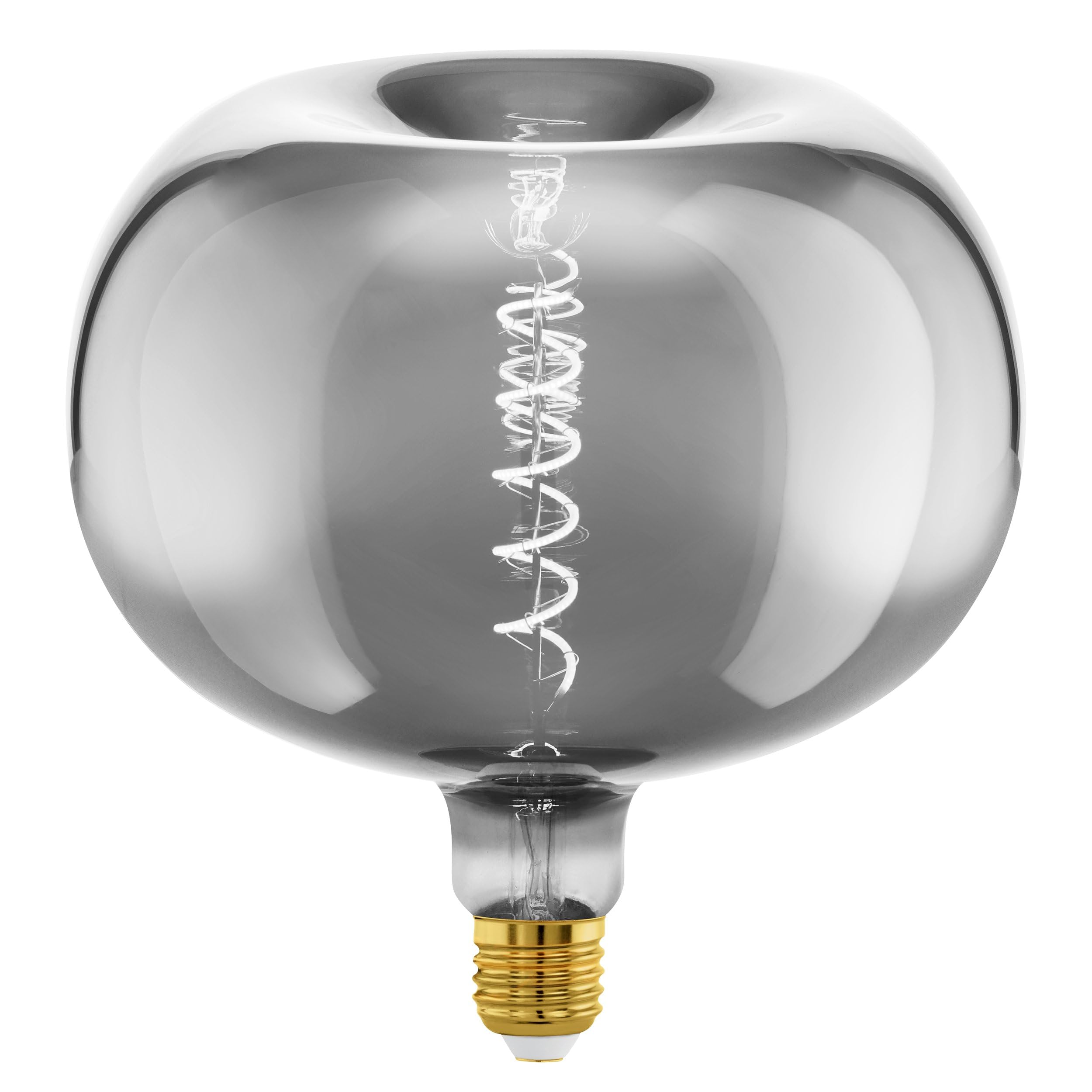 eglo-spiral-led-globe-g200-20-cm-kupfer-e27-dimmbar-1600k image 6