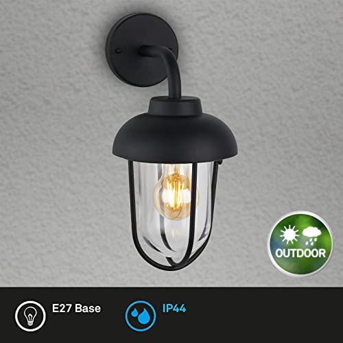 briloner-au-enlampe-retro-au-enwandleuchte-schwarz-e27-ip44-335x160x210mm image 8