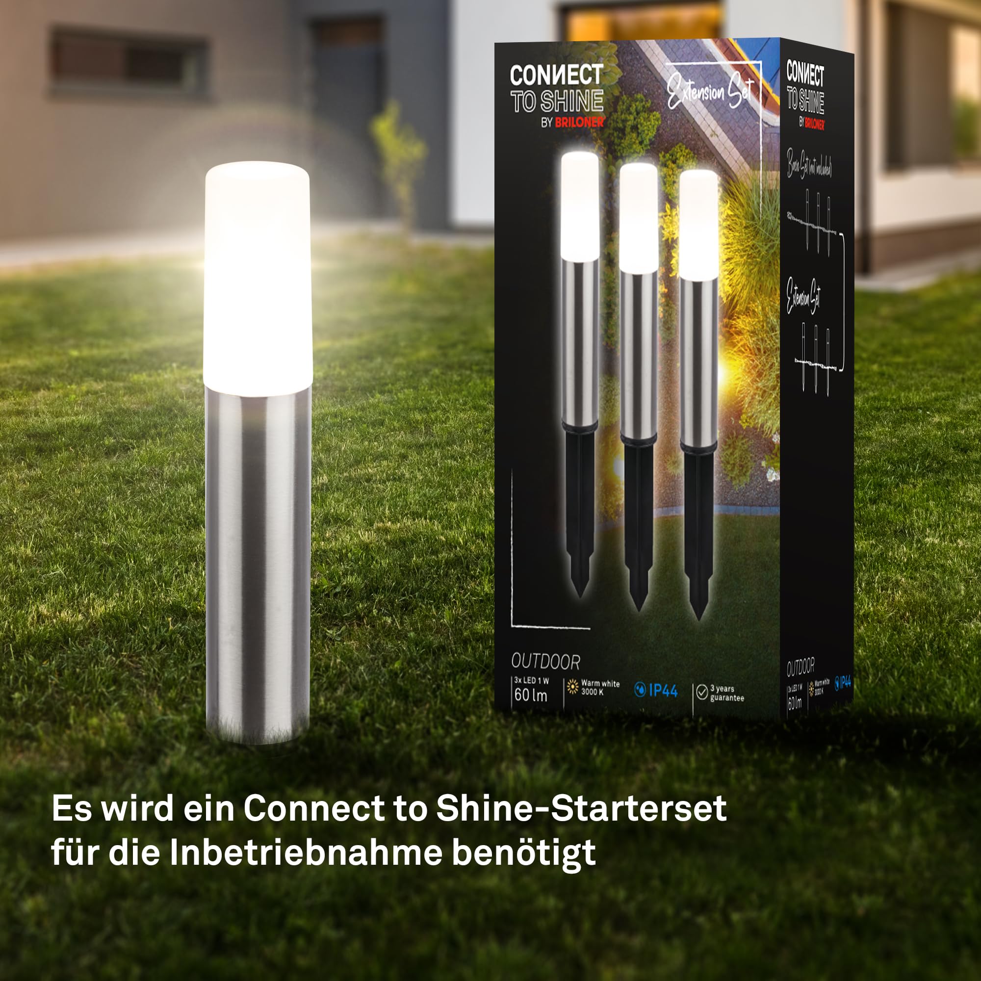 briloner-connect-to-shine-led-pollerleuchte-3er-set-erweiterung-silber-36-5-cm-i image 2