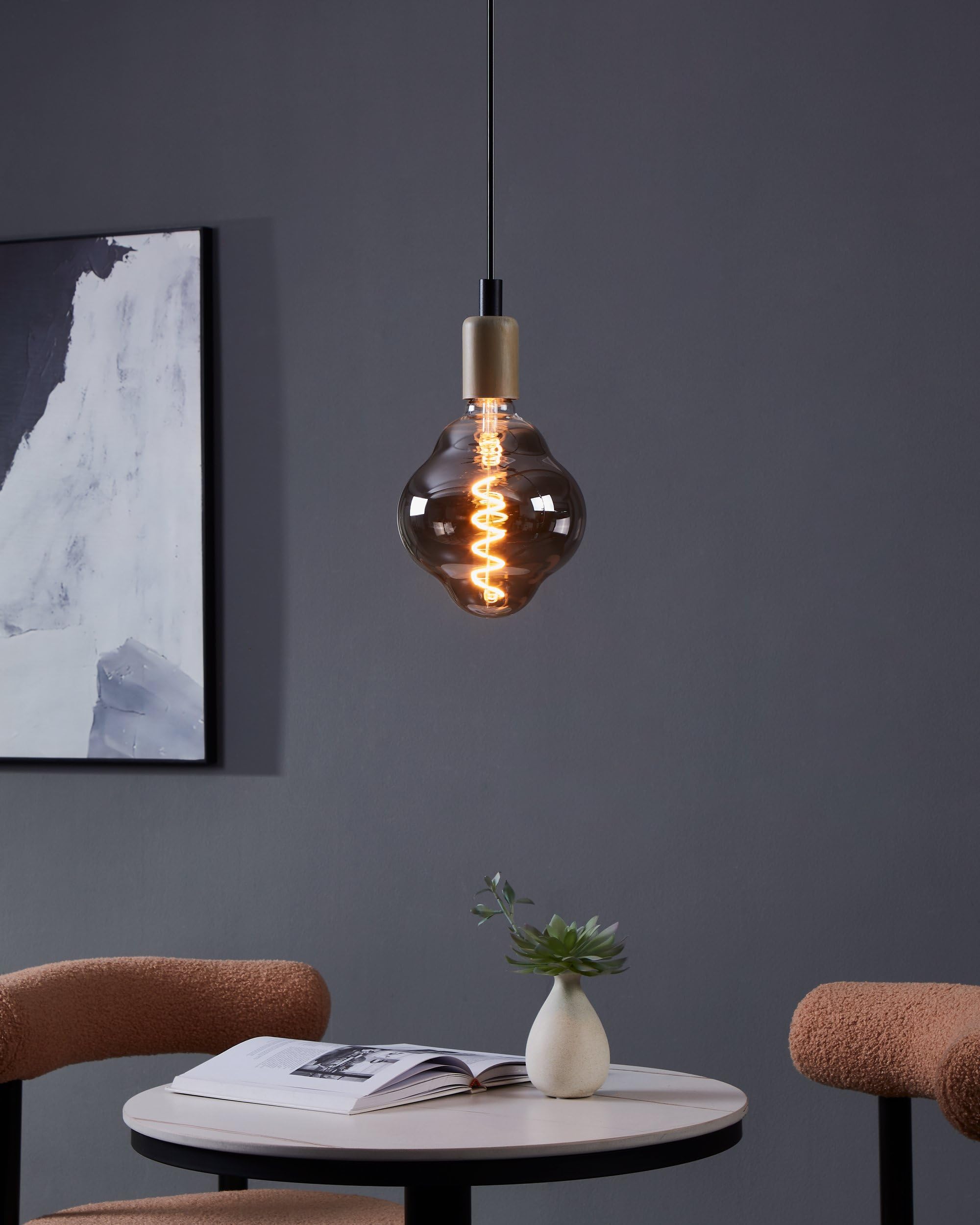 eglo-big-size-e27-led-spiral-retro-gl-hbirne-rauchglas-4w-2000k-l-20-cm image 3