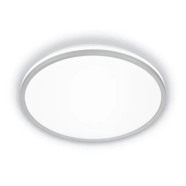 briloner-led-panel-deckenlampe-33-cm-eek-a-8-5w-1800lm-chrom-matt-wei image 1