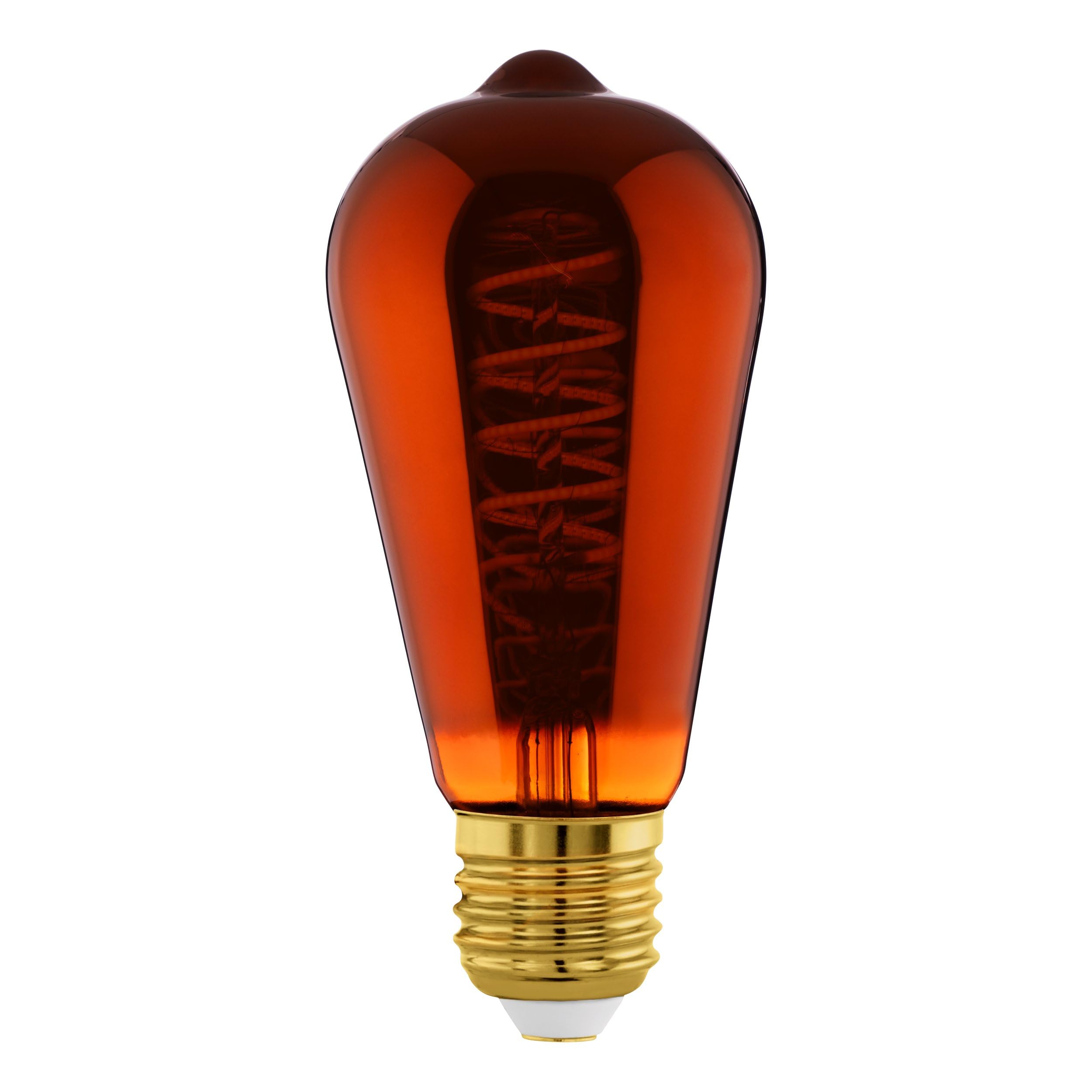 eglo-e27-spiral-led-globe-g95-kupfer-vintage-4w-warmwei-dimmbar image 8