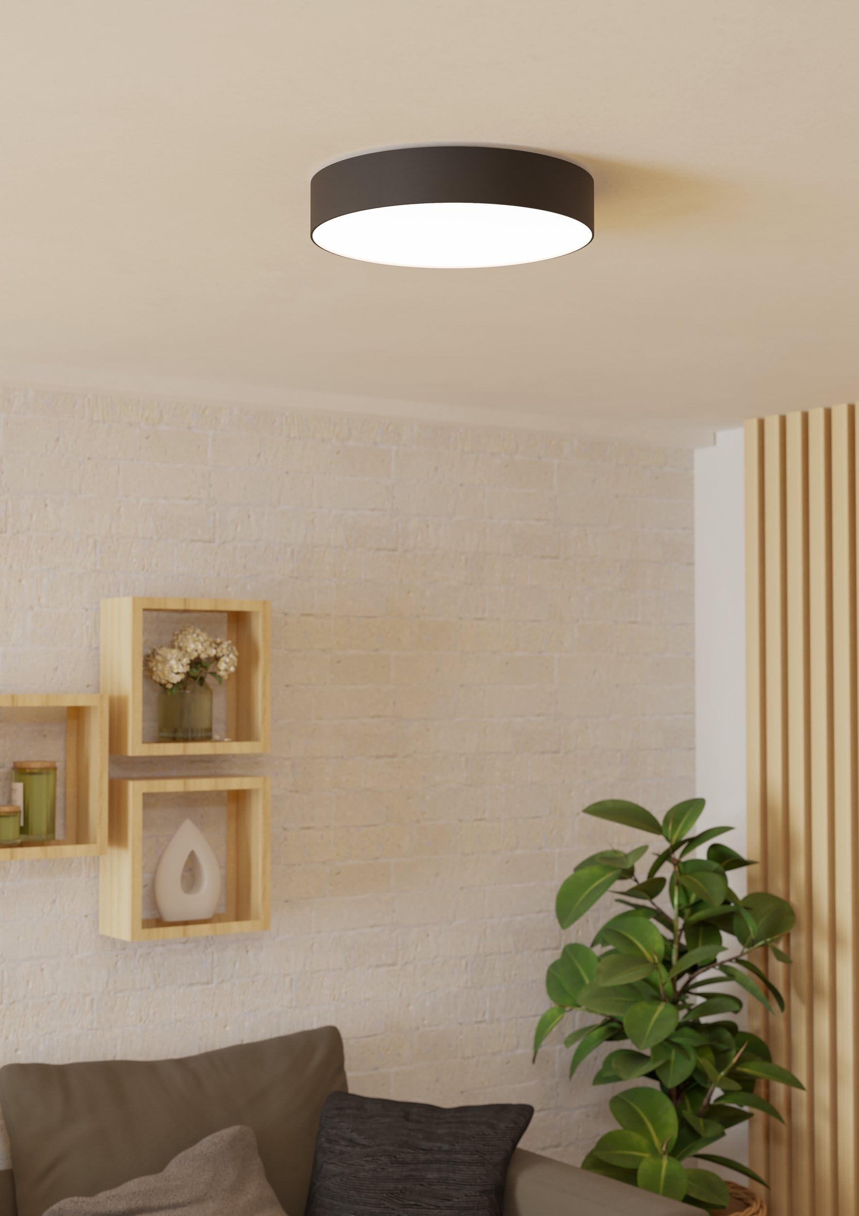 eglo-connect-z-gallizzi-z-smart-led-deckenleuchte-39-cm-schwarz-zigbee-matter-rg image 4