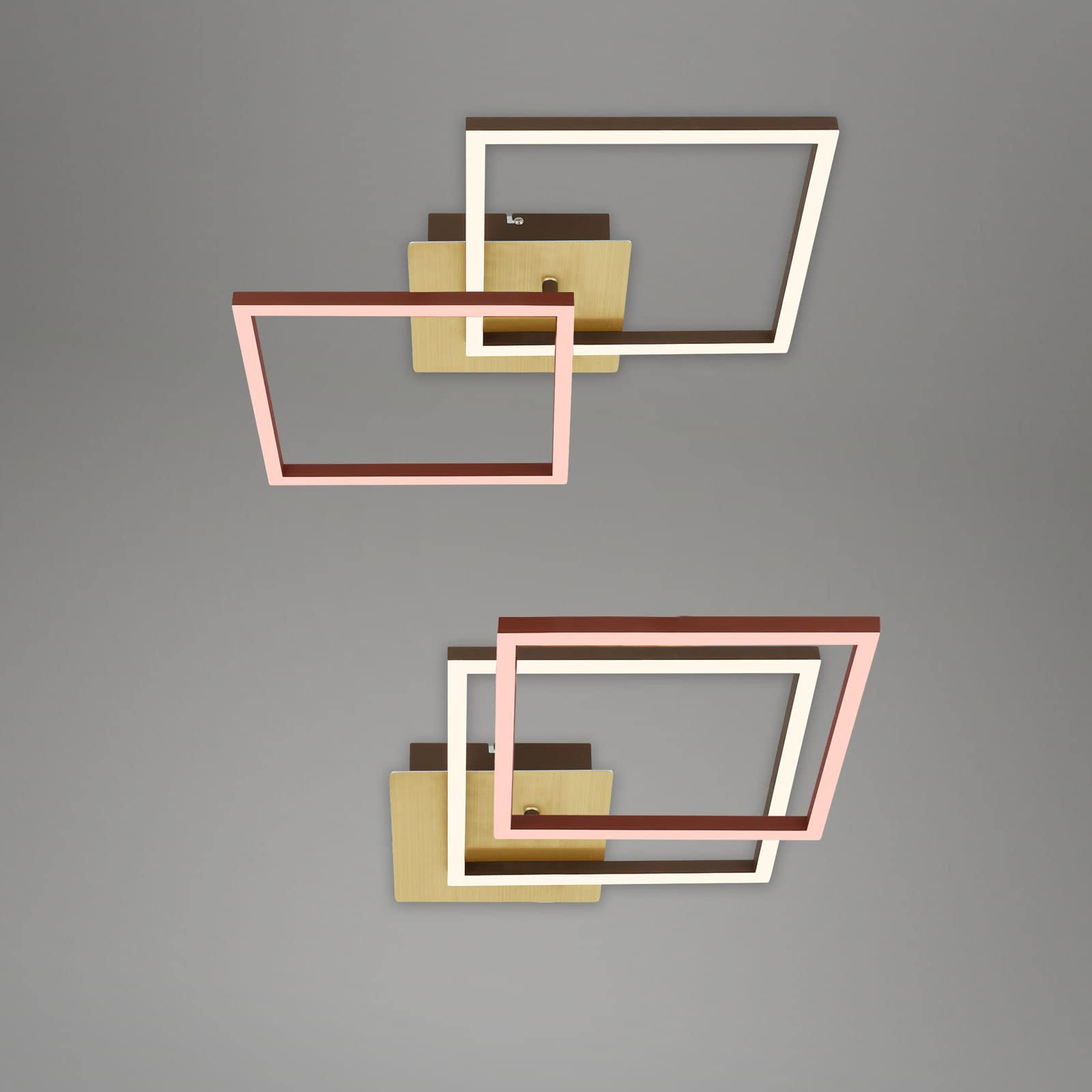 briloner-frame-led-deckenlampe-2-flammig-schwenkbar-gold-braun-620-mm-3210-017 image 4