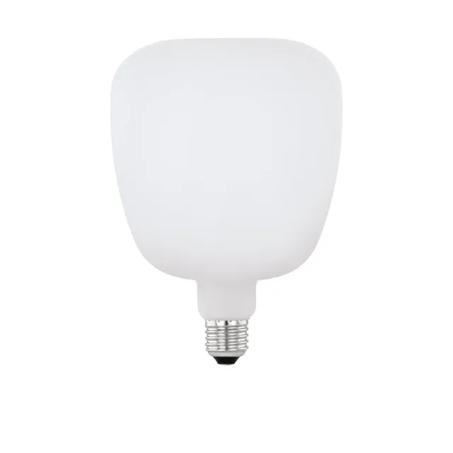 eglo-big-size-ts140-e27-led-lampe-dimmbar-opalwei-4w-470lm-2700k-14-cm image 1