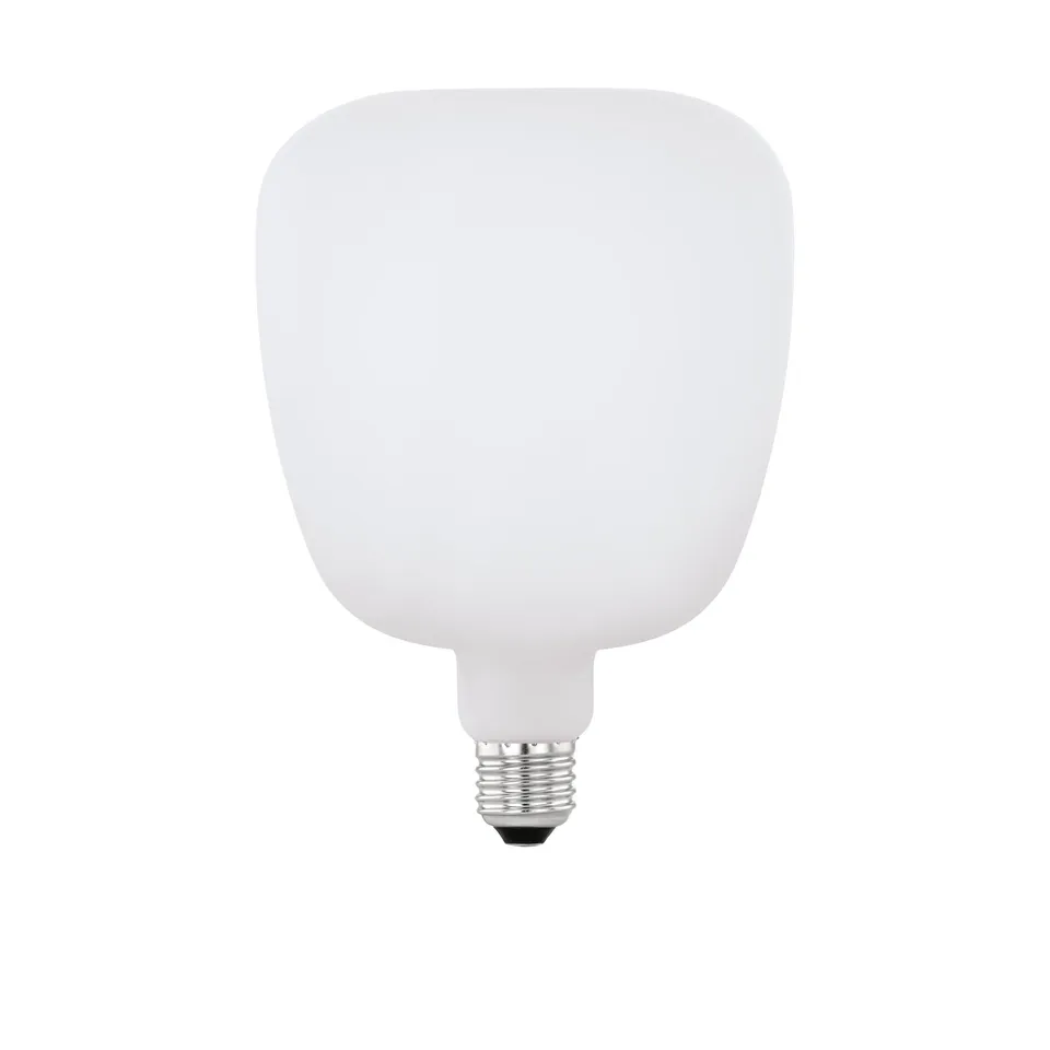 eglo-big-size-ts140-e27-led-lampe-dimmbar-opalwei-4w-470lm-2700k-14-cm image 1