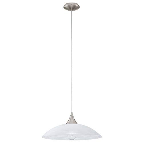 eglo-pendelleuchte-lazolo-1-flammige-h-ngelampe-nickel-matt-wei-e27 image 4