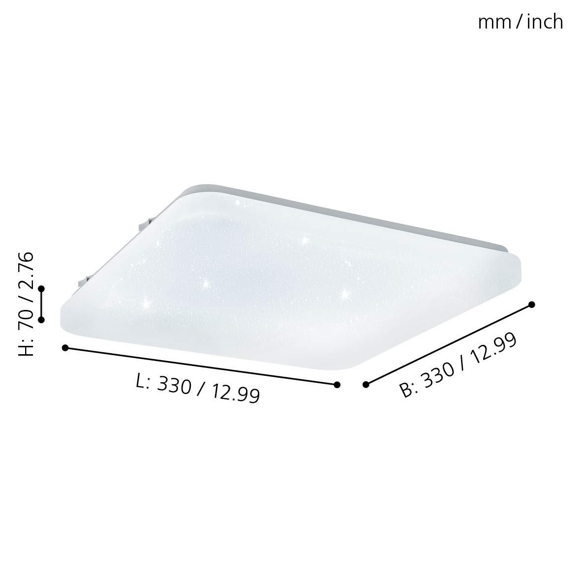 eglo-frania-s-led-deckenlampe-mit-sternenhimmel-effekt-wei-33-cm image 6