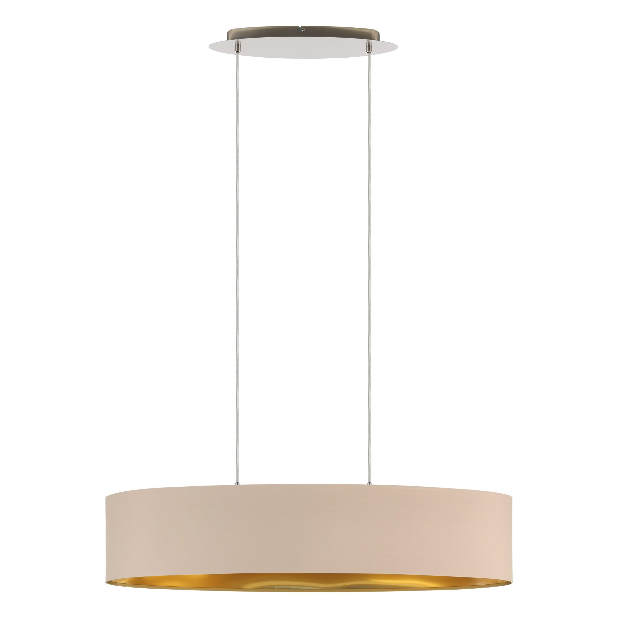 eglo-maserlo-pendellampe-2-flammig-oval-taupe-gold-e27-l-100-cm image 2