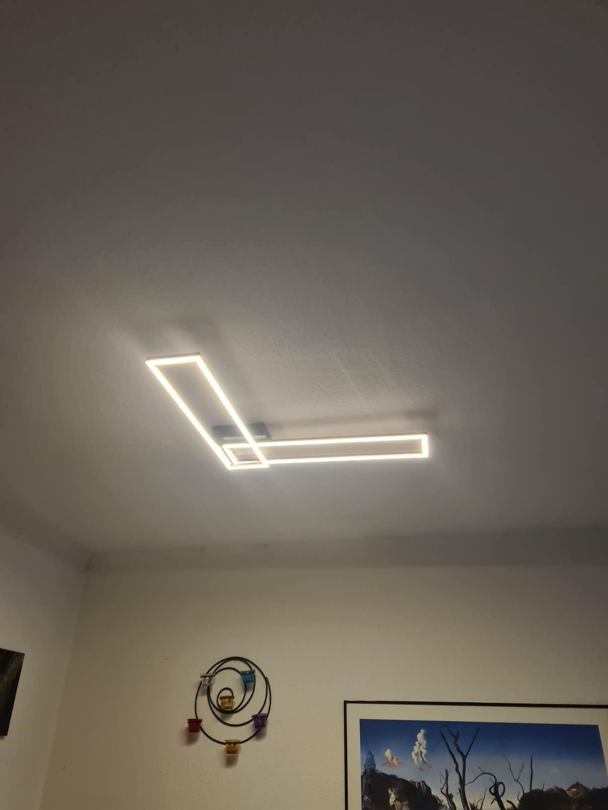 Tolles Licht, schnell montiert