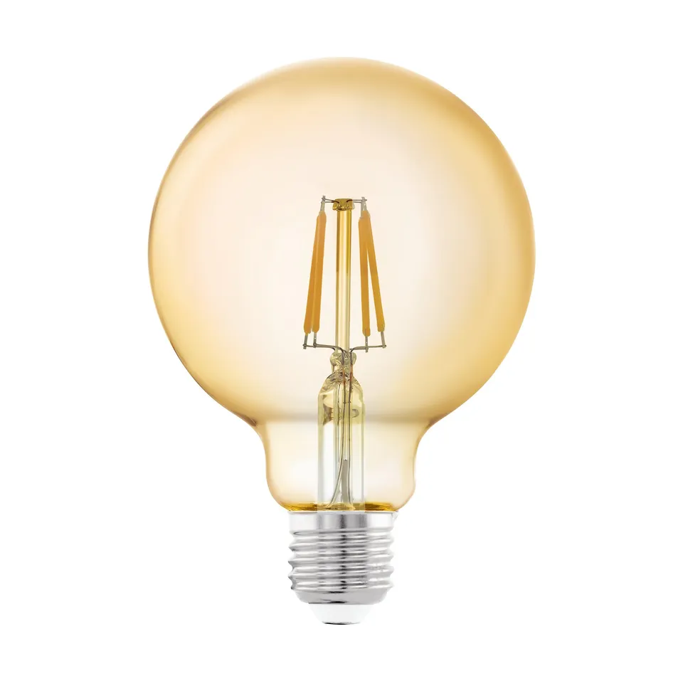eglo-e27-amber-vintage-gl-hbirne-g95-globe-4w-2200k image 1