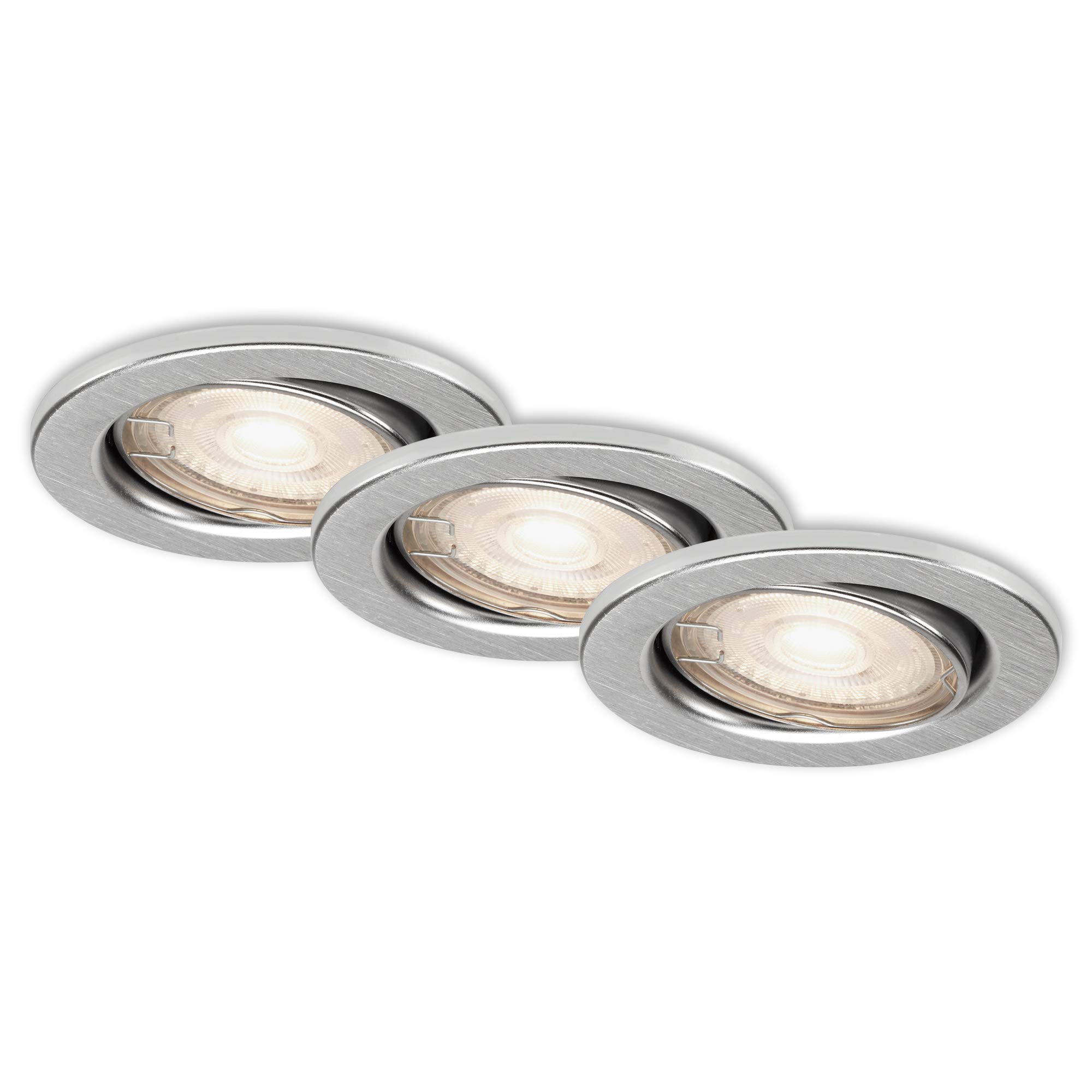 briloner-7147-039-led-einbauleuchten-set-3-flammig-schwenkbar-aluminiumfarbig image 1