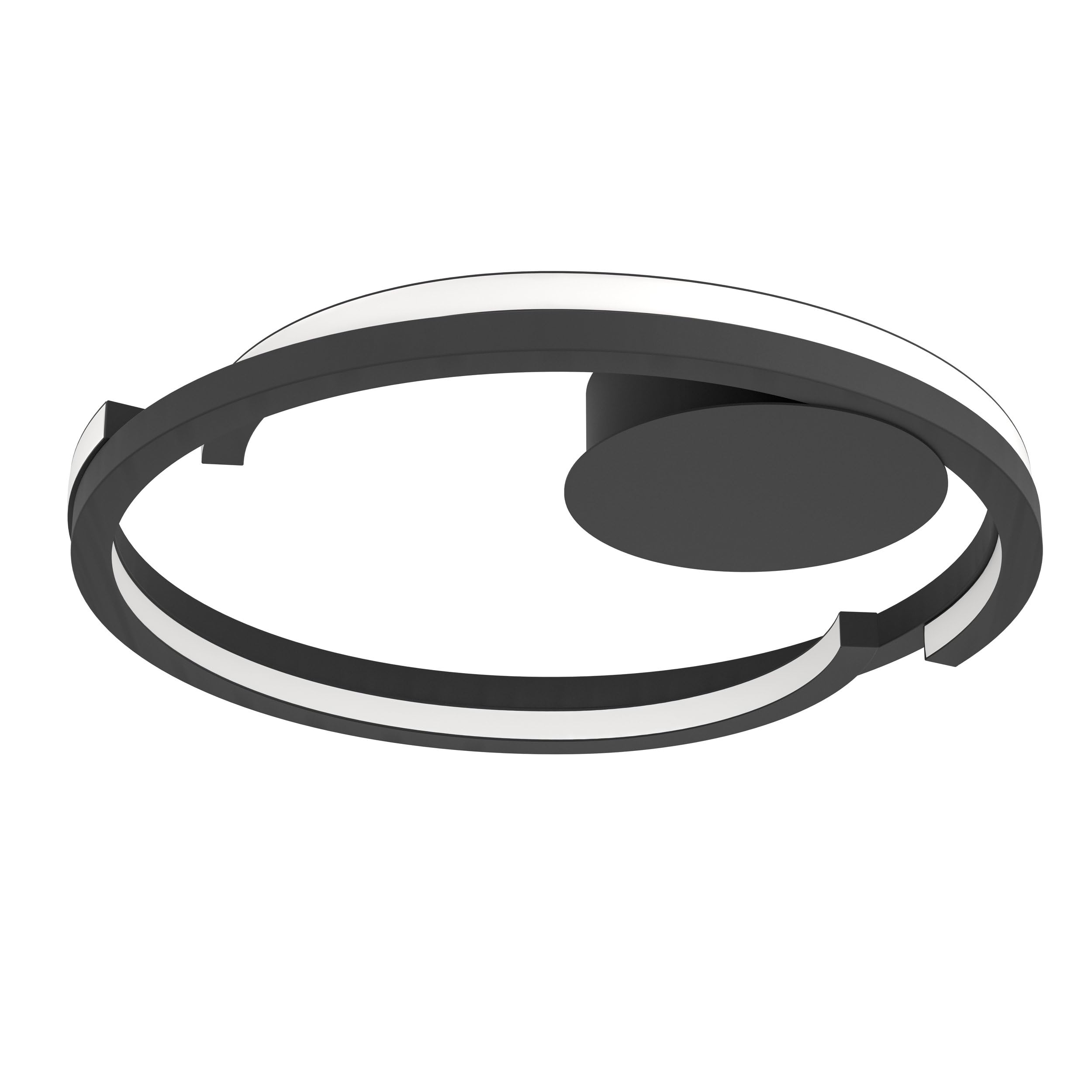 eglo-mezzomonte-led-deckenleuchte-ring-48-cm-schwarz-cct-dimmbar image 1