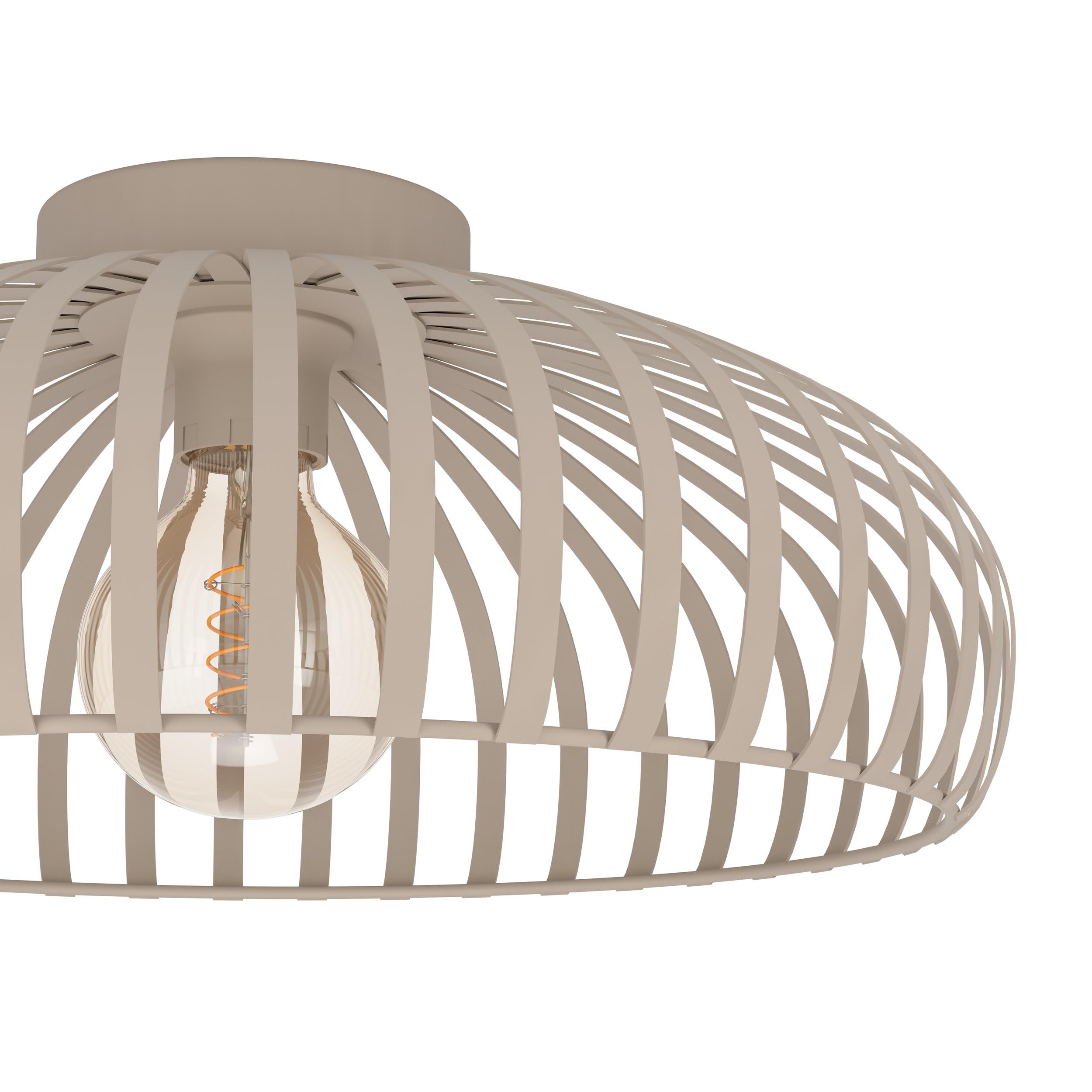 eglo-mogano-3-deckenlampe-43-cm-metall-deckenleuchte-beige-e27 image 4