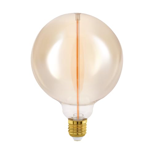 eglo-e27-led-globe-g125-amber-dimmbar-2w-100lm-1800k-vintage image 8