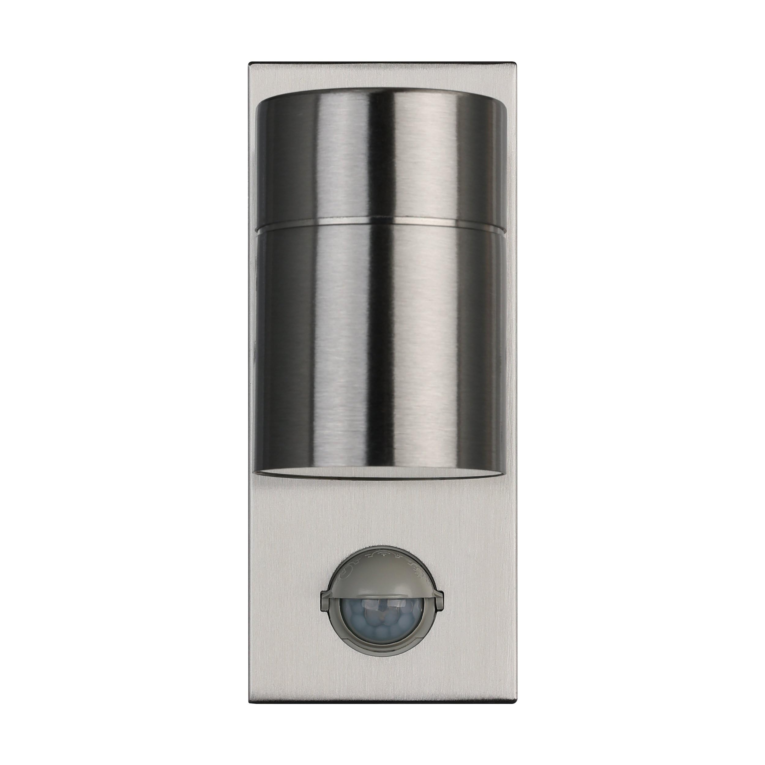 eglo-riga-5-led-au-en-wandleuchte-edelstahl-mit-bewegungsmelder-gu10-ip44 image 2