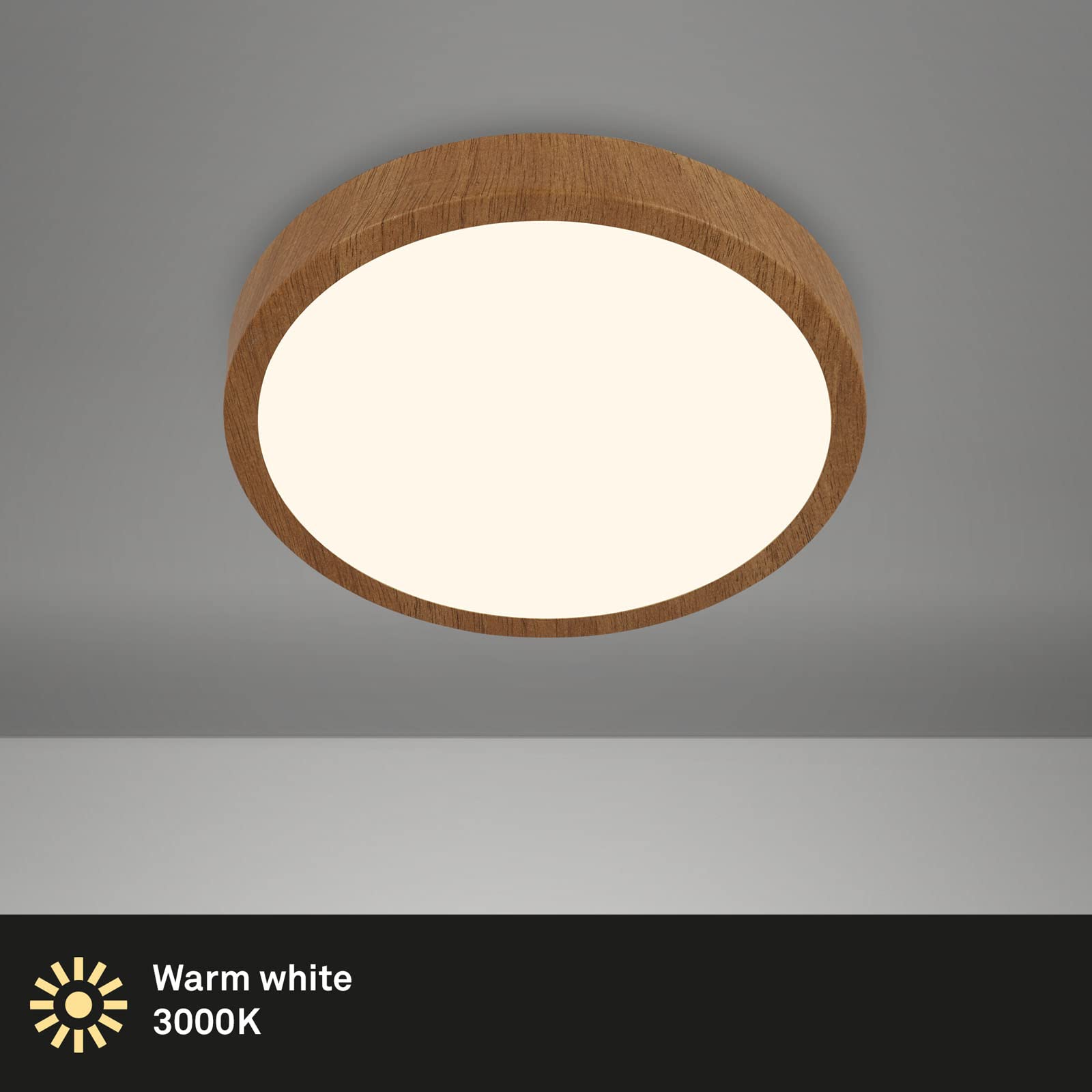briloner-led-deckenleuchte-3724-014-holzoptik-rund-280-mm-16w-2000lm-3000k image 2