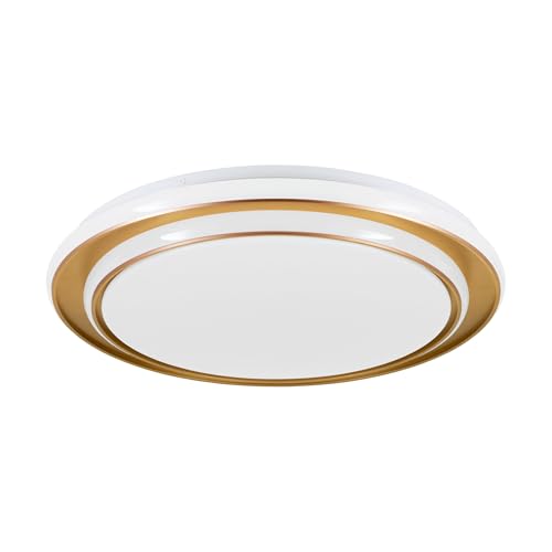 eglo-moschetta-led-deckenleuchte-49-cm-mit-fernbedienung-gold-wei-cct image 5