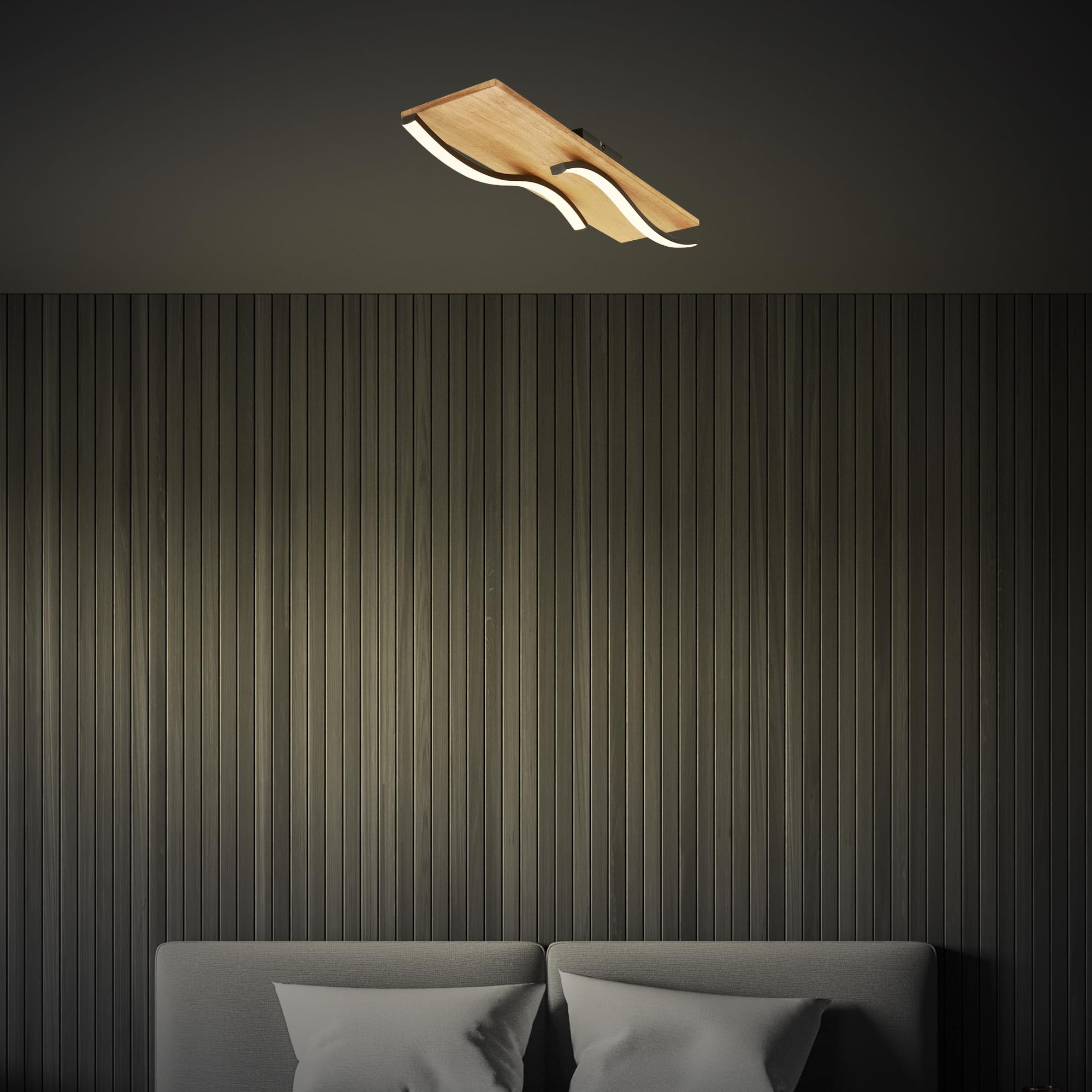 briloner-led-deckenlampe-vintage-wellenform-55cm-22w-1920lm-3000k-schwarz-holz image 4