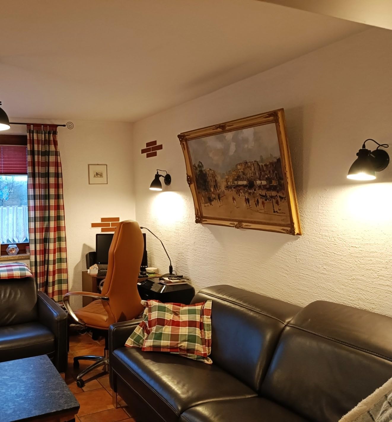 Perfekt überm Bett