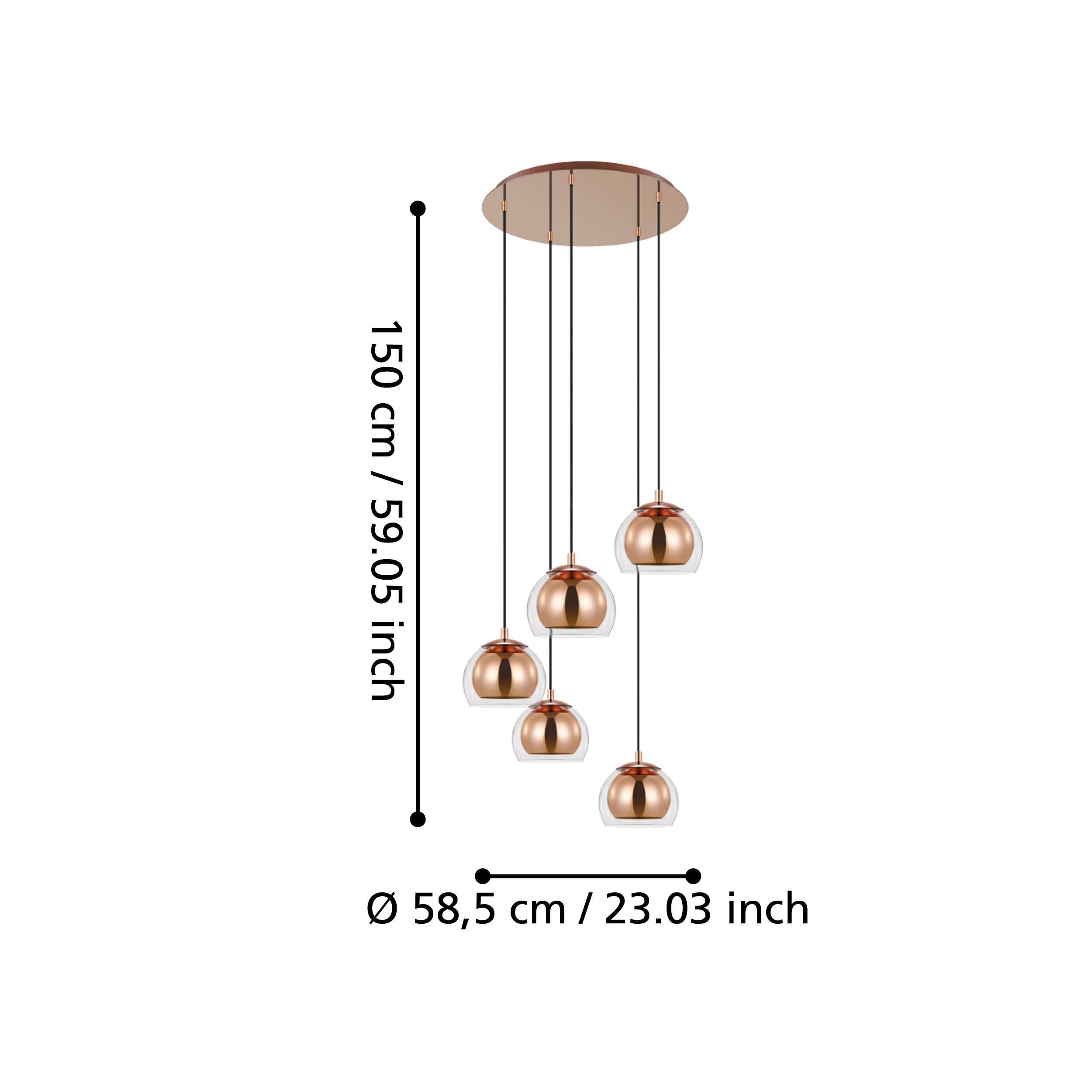 eglo-rocamar-1-pendelleuchte-e27-58-5-cm-kupfer-glas image 6